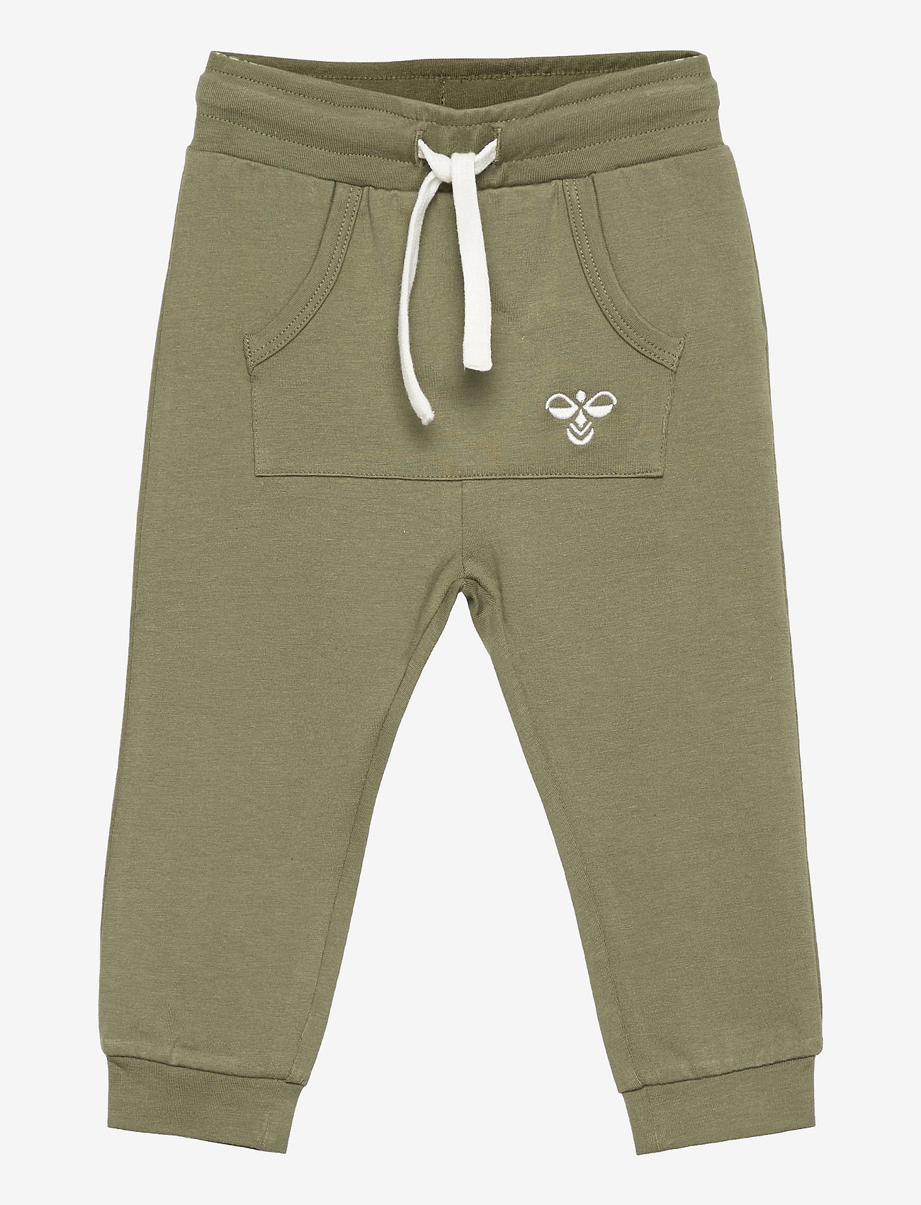 hmlFUTTE PANTS - DEEP LICHEN GREEN