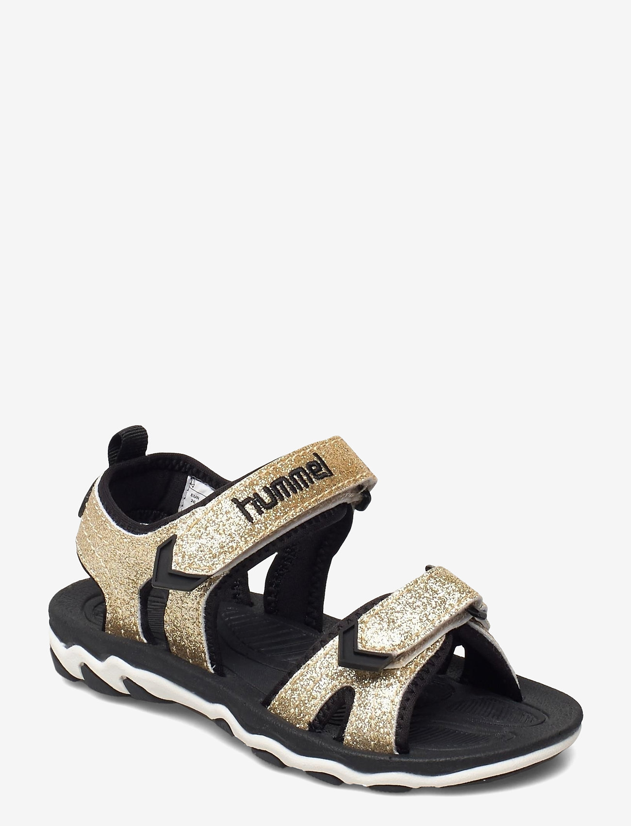 Hummel - SANDAL SPORT GLITTER JR - gold - 0