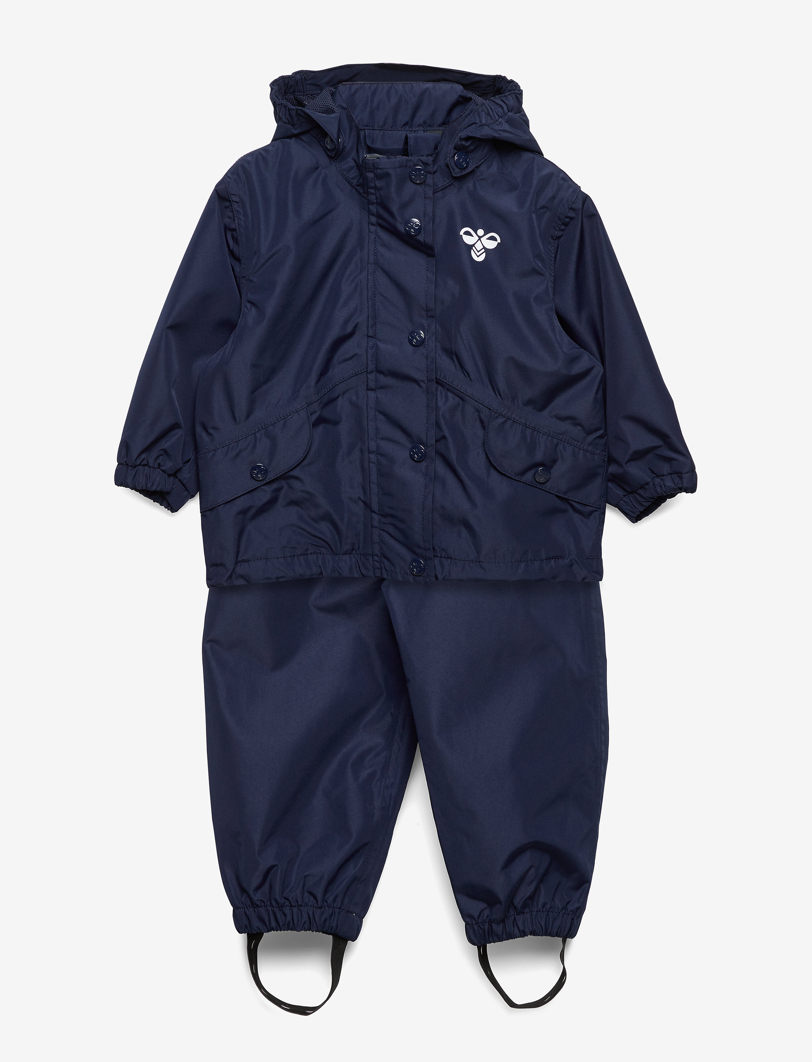 HUMMEL Hmlreva Regenanzug Mini Blau - 92 - Kinder