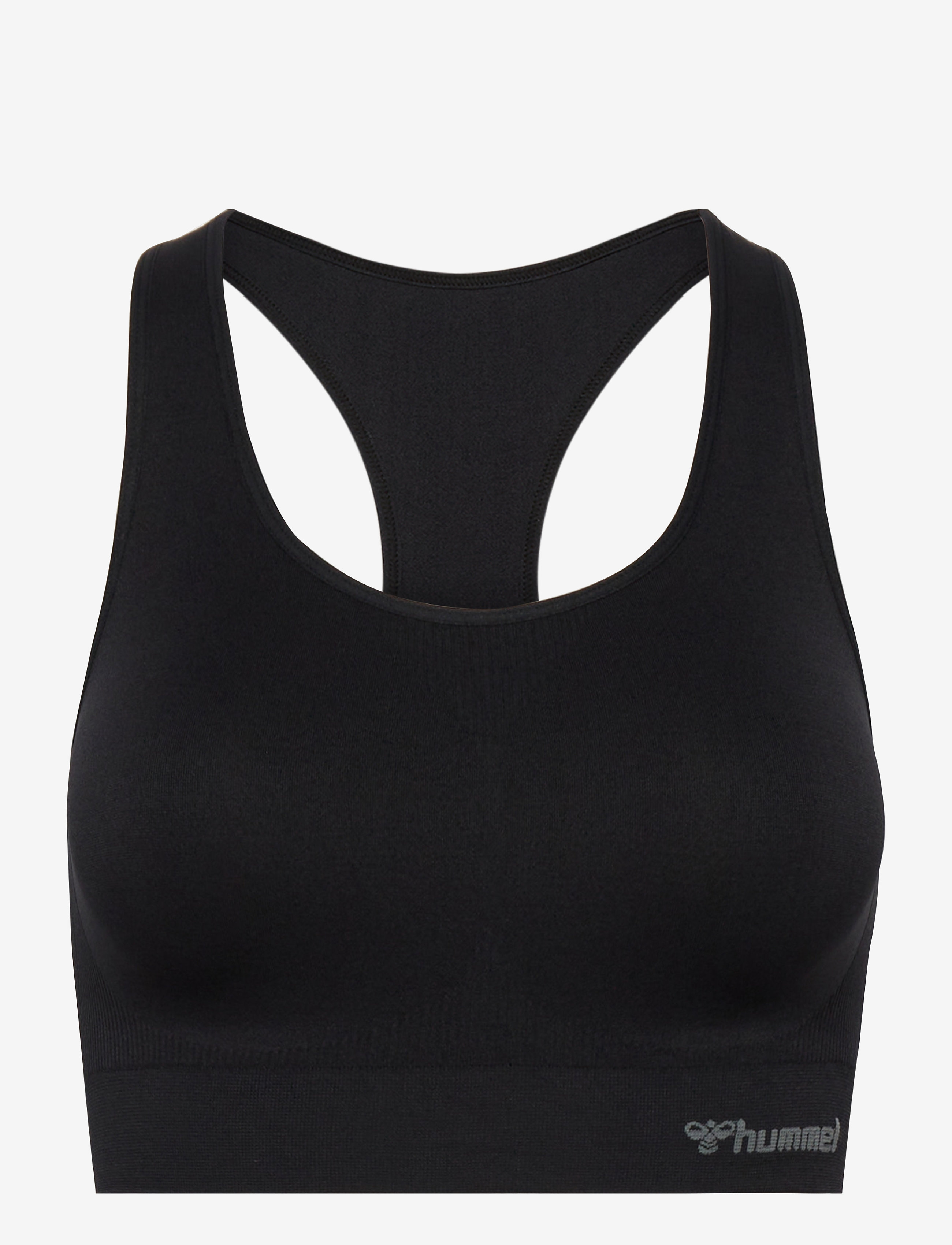 Hummel hmlTIF SEAMLESS SPORTS TOP - Tøj - BLACK / black