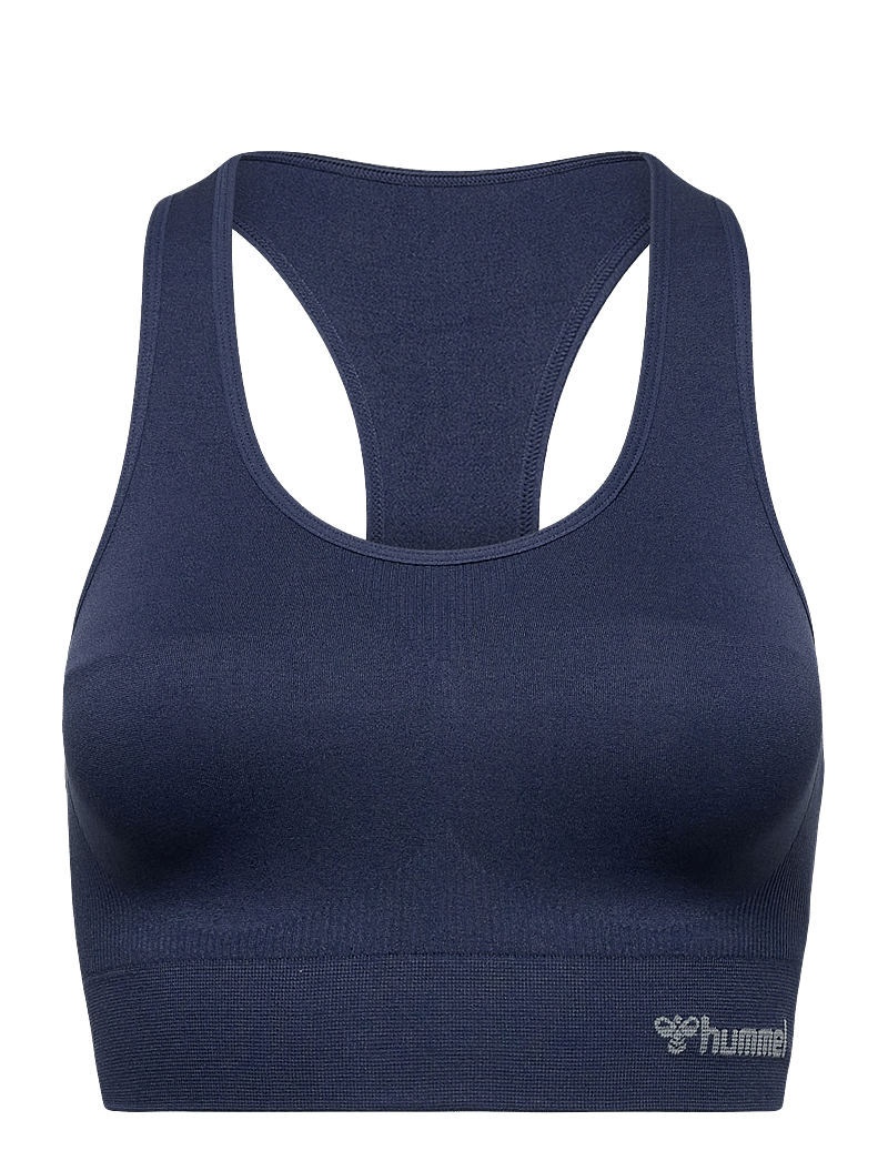 Hummel - hmlTIF SEAMLESS SPORTS TOP - medium støtte - black iris - 1