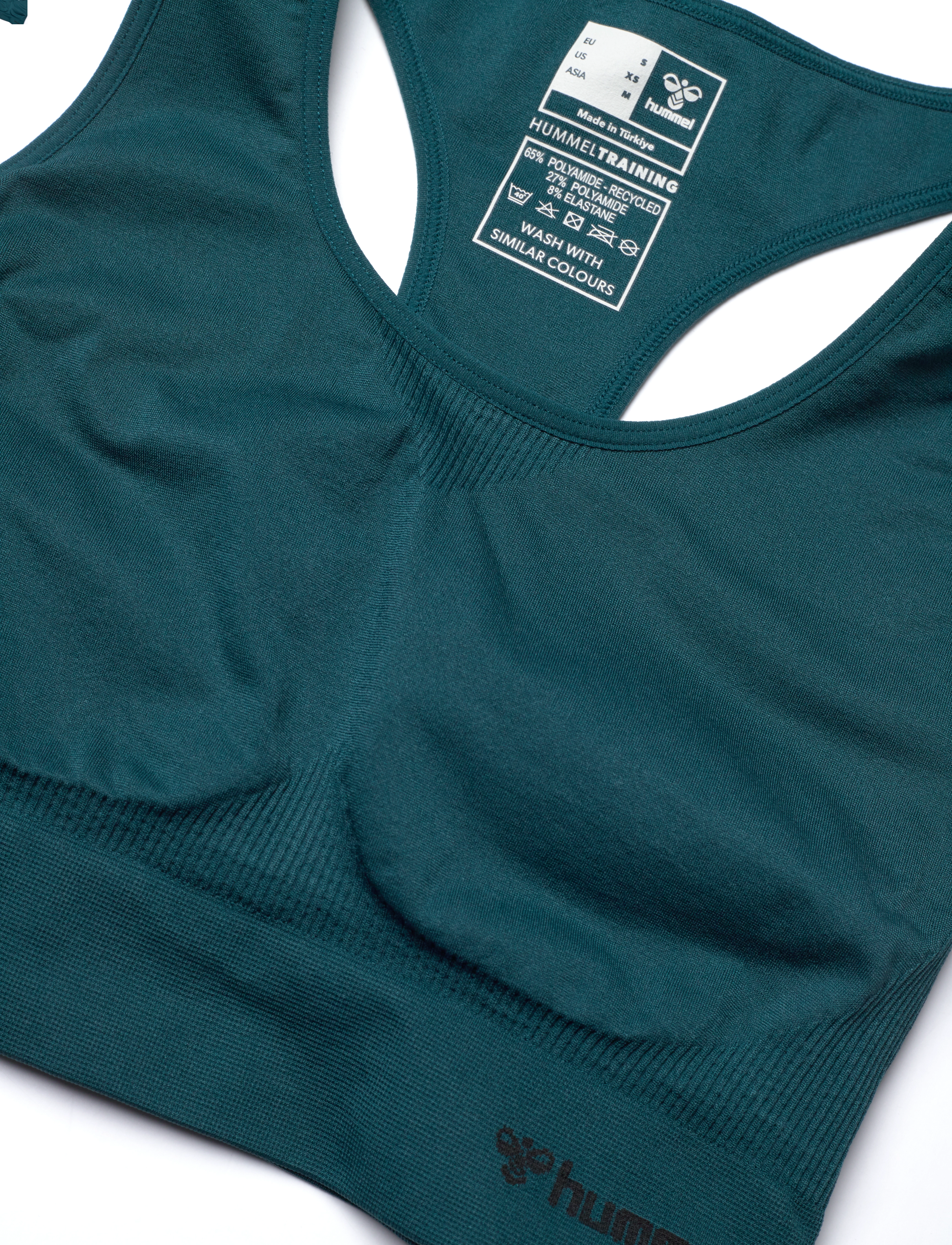 Hummel - hmlTIF SEAMLESS SPORTS TOP - sports bh'er: medium støtte - dark sea - 2