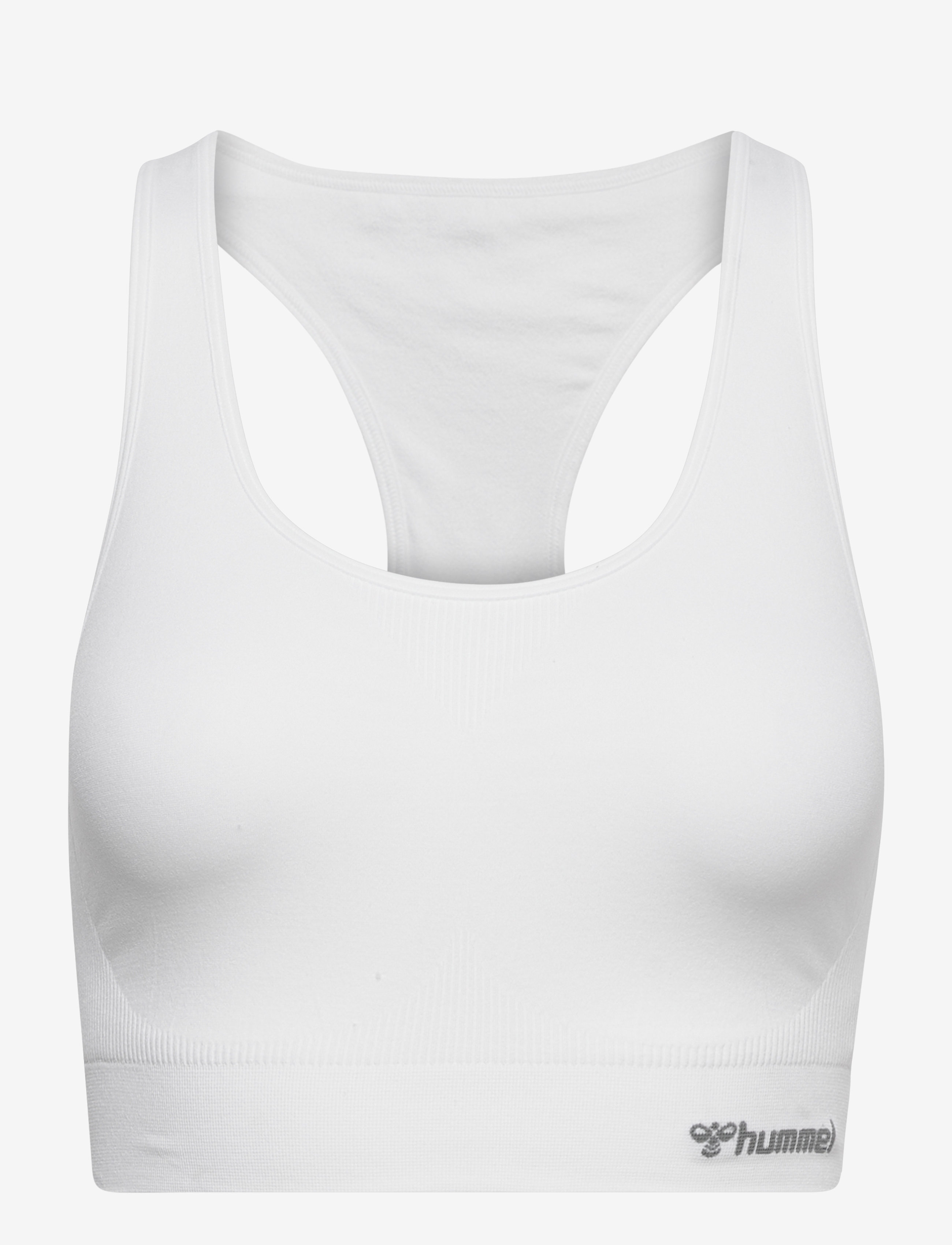 Hummel hmlTIF SEAMLESS SPORTS TOP - Rinnahoidjad - WHITE / white
