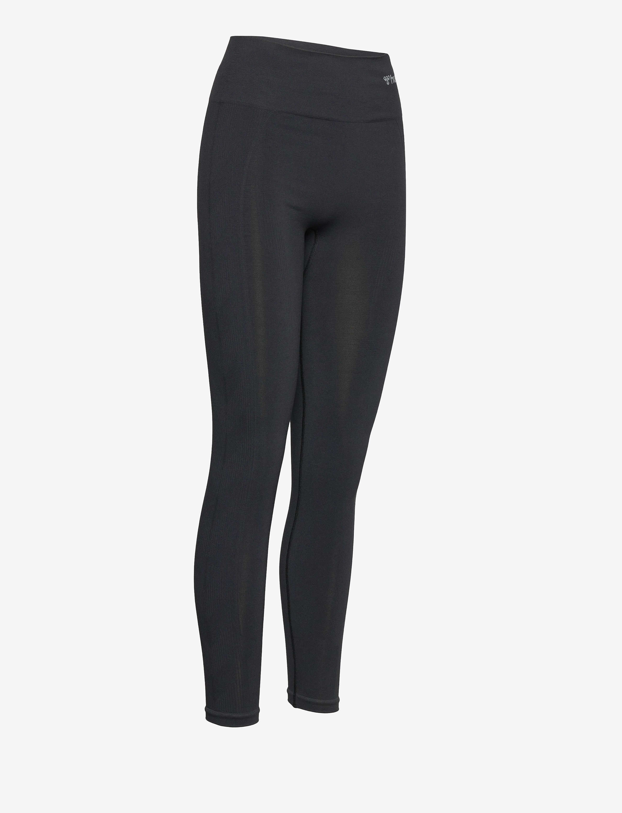Hummel - hmlTIF SEAMLESS HIGH WAIST TIGHTS - fuld længde - black - 4