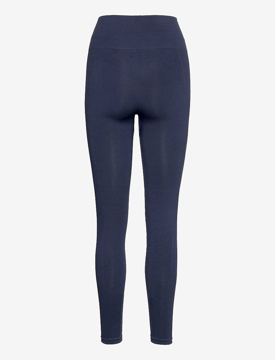 Hummel - hmlTIF SEAMLESS HIGH WAIST TIGHTS - fuld længde - black iris - 2