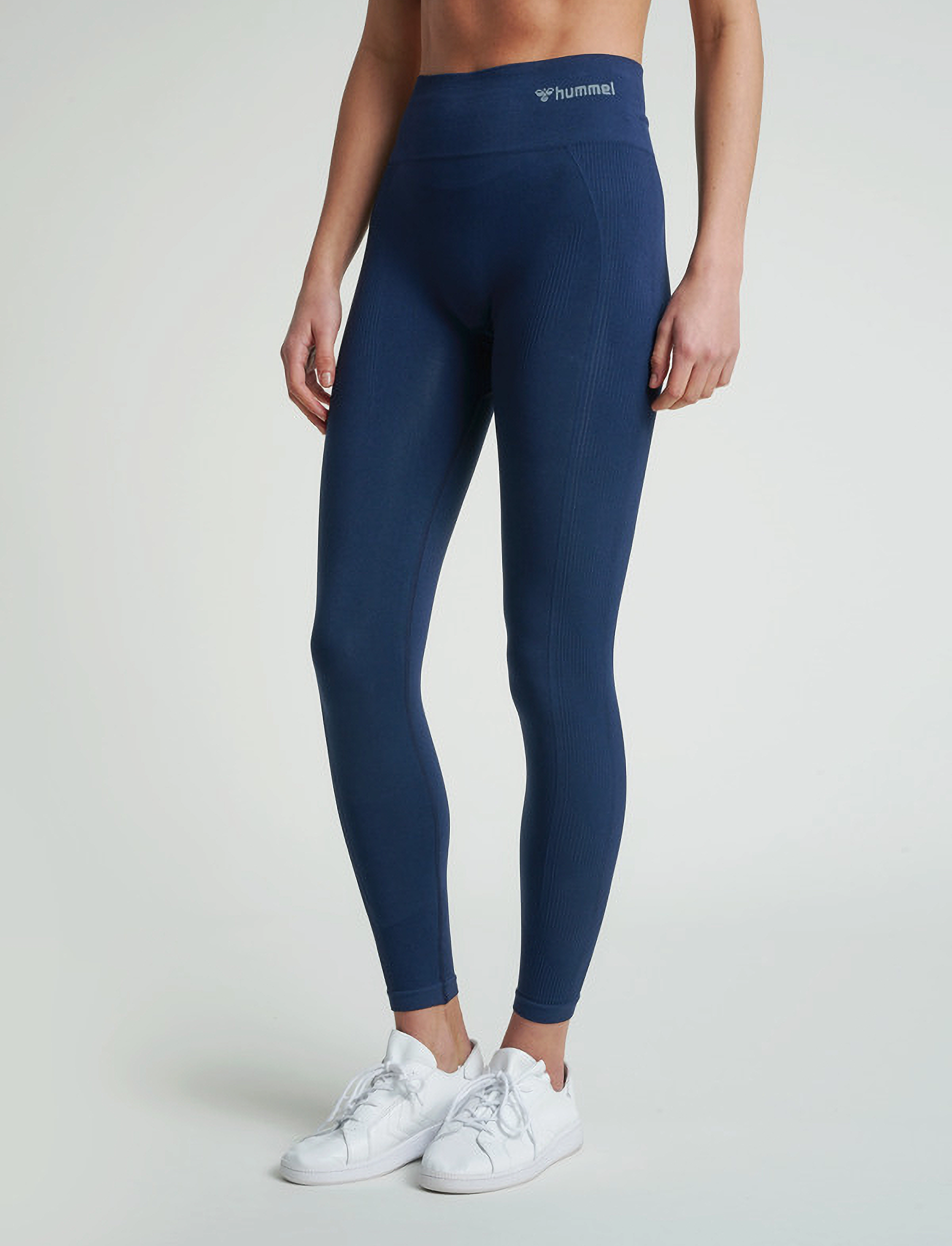 Hummel Hmltif Seamless High Waist Tights, XS, Running-training Blau - Frauen