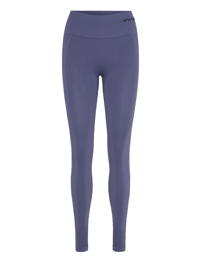 Hummel - hmlTIF SEAMLESS HIGH WAIST TIGHTS - fuld længde - blue indigo - 0