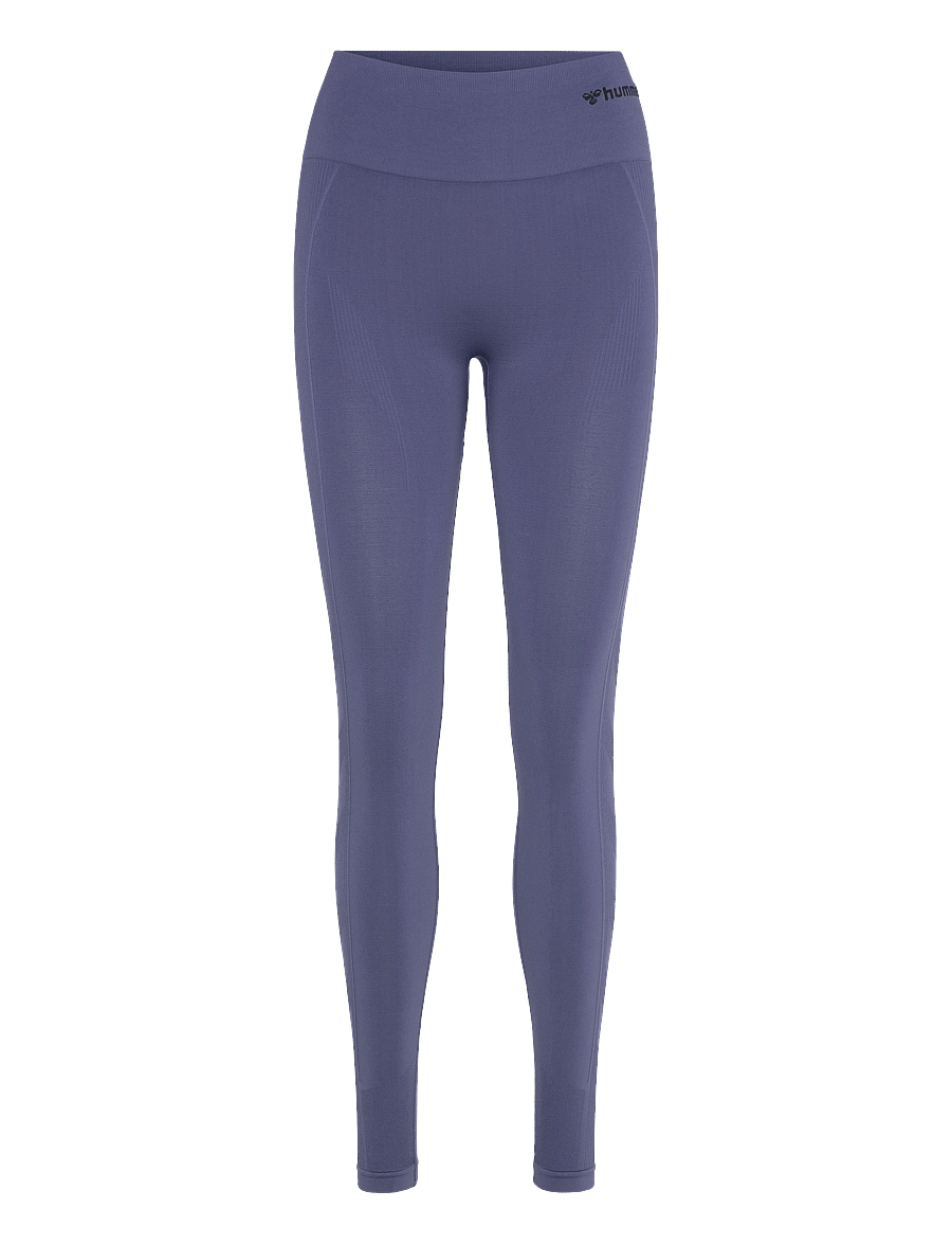Hummel - hmlTIF SEAMLESS HIGH WAIST TIGHTS - volle länge - blue indigo - 0