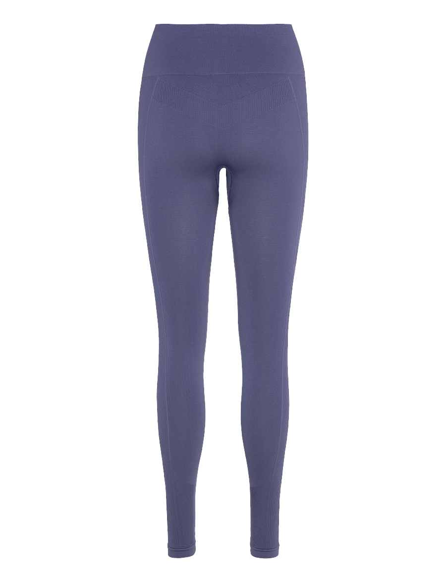 Hummel - hmlTIF SEAMLESS HIGH WAIST TIGHTS - volle länge - blue indigo - 1