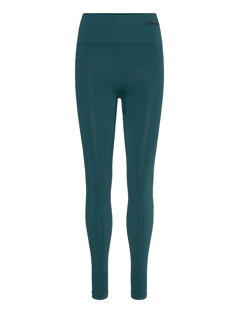 Hummel - hmlTIF SEAMLESS HIGH WAIST TIGHTS - seamless tights - dark sea - 0
