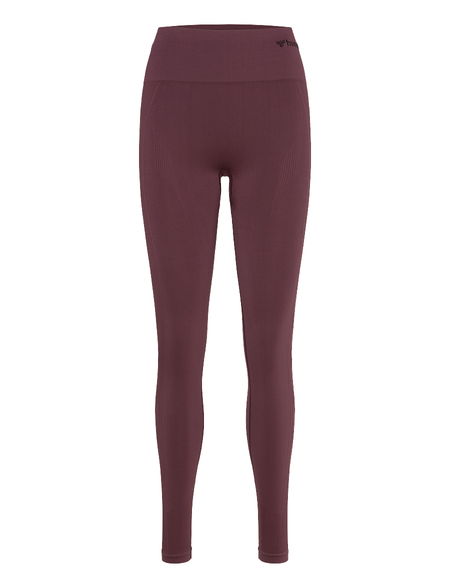 Hummel - hmlTIF SEAMLESS HIGH WAIST TIGHTS - volle länge - fudge - 0