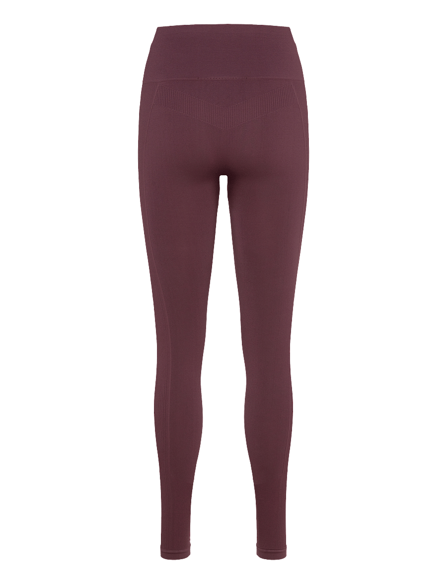 Hummel - hmlTIF SEAMLESS HIGH WAIST TIGHTS - Õmblusteta retuusid - fudge - 1