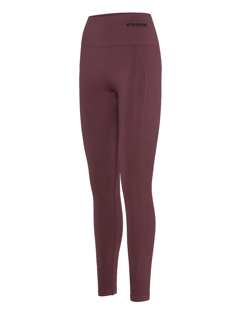 Hummel - hmlTIF SEAMLESS HIGH WAIST TIGHTS - seamless tights - fudge - 2