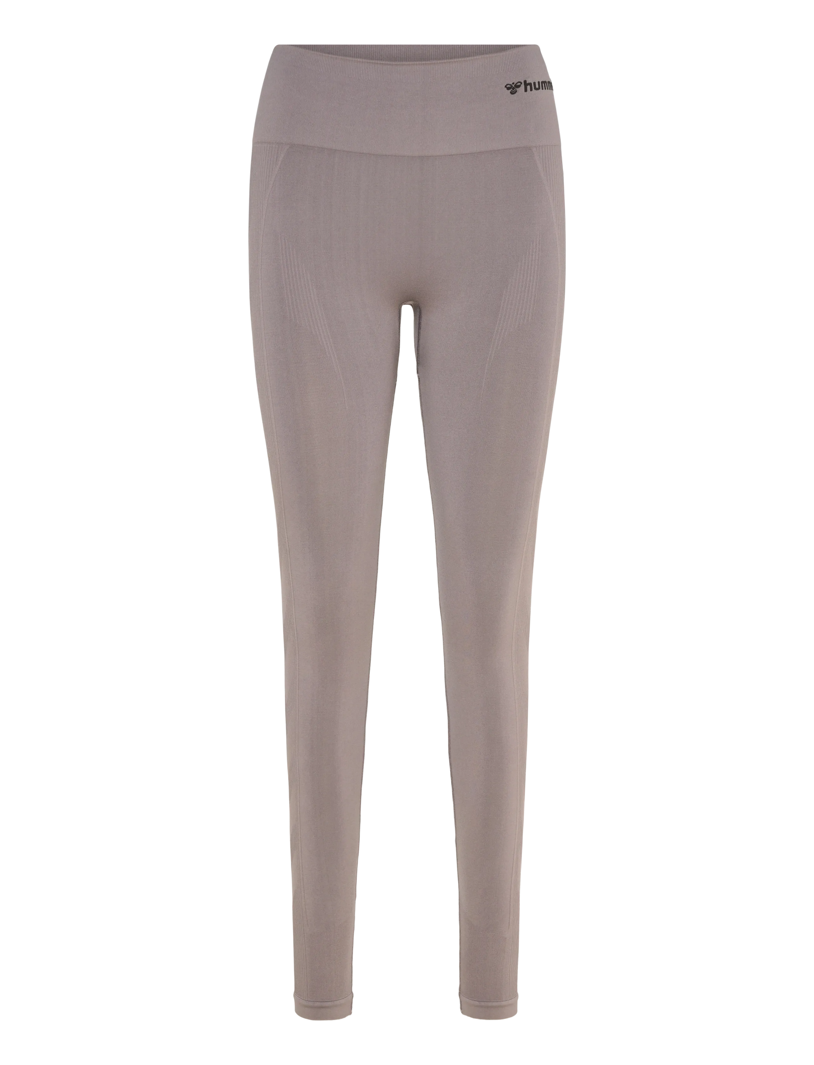 Hummel hmlTIF SEAMLESS HIGH WAIST TIGHTS - New Arrivals - SHARK / beige