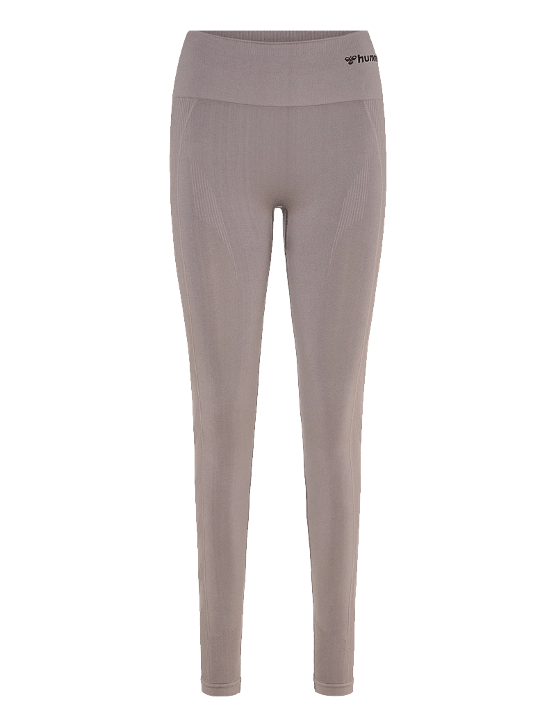 Hummel - hmlTIF SEAMLESS HIGH WAIST TIGHTS - Õmblusteta retuusid - shark - 0