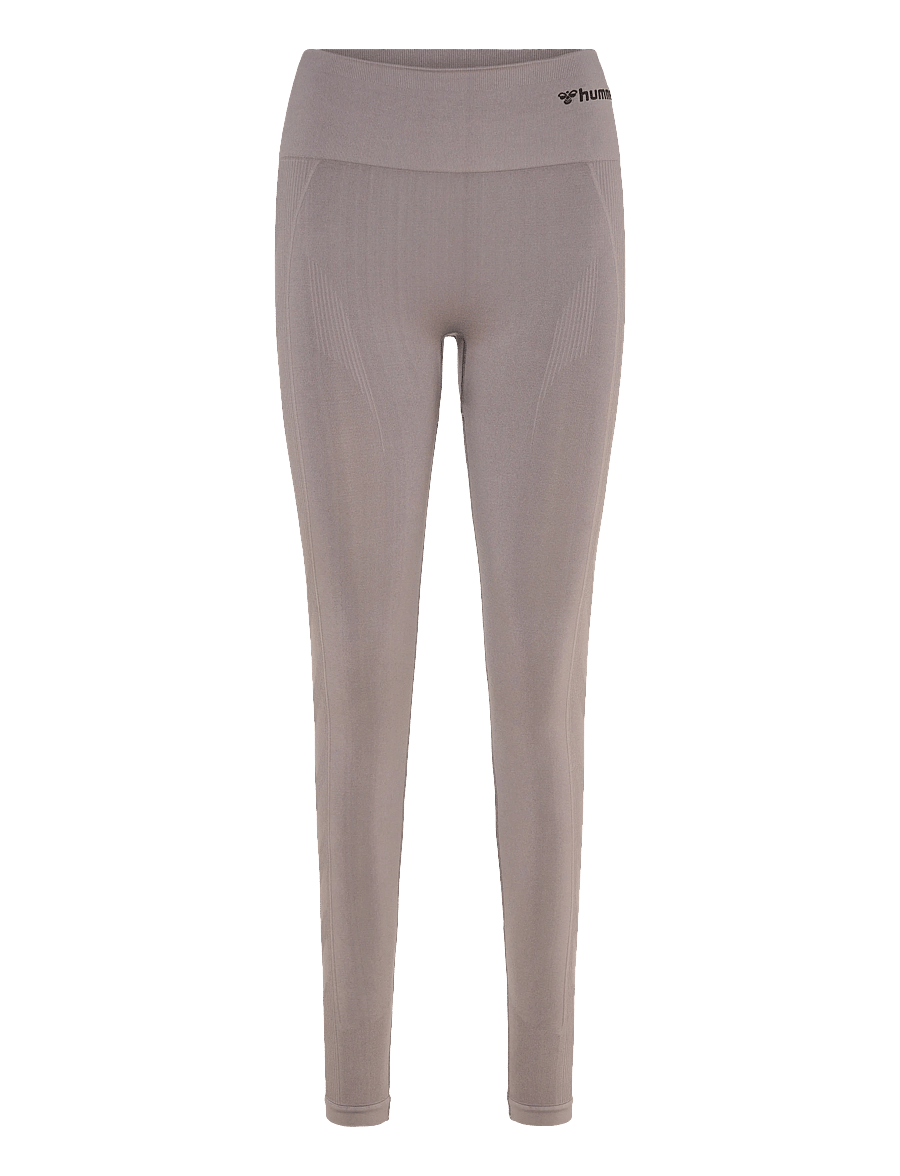 Hummel - hmlTIF SEAMLESS HIGH WAIST TIGHTS - Õmblusteta retuusid - shark - 0