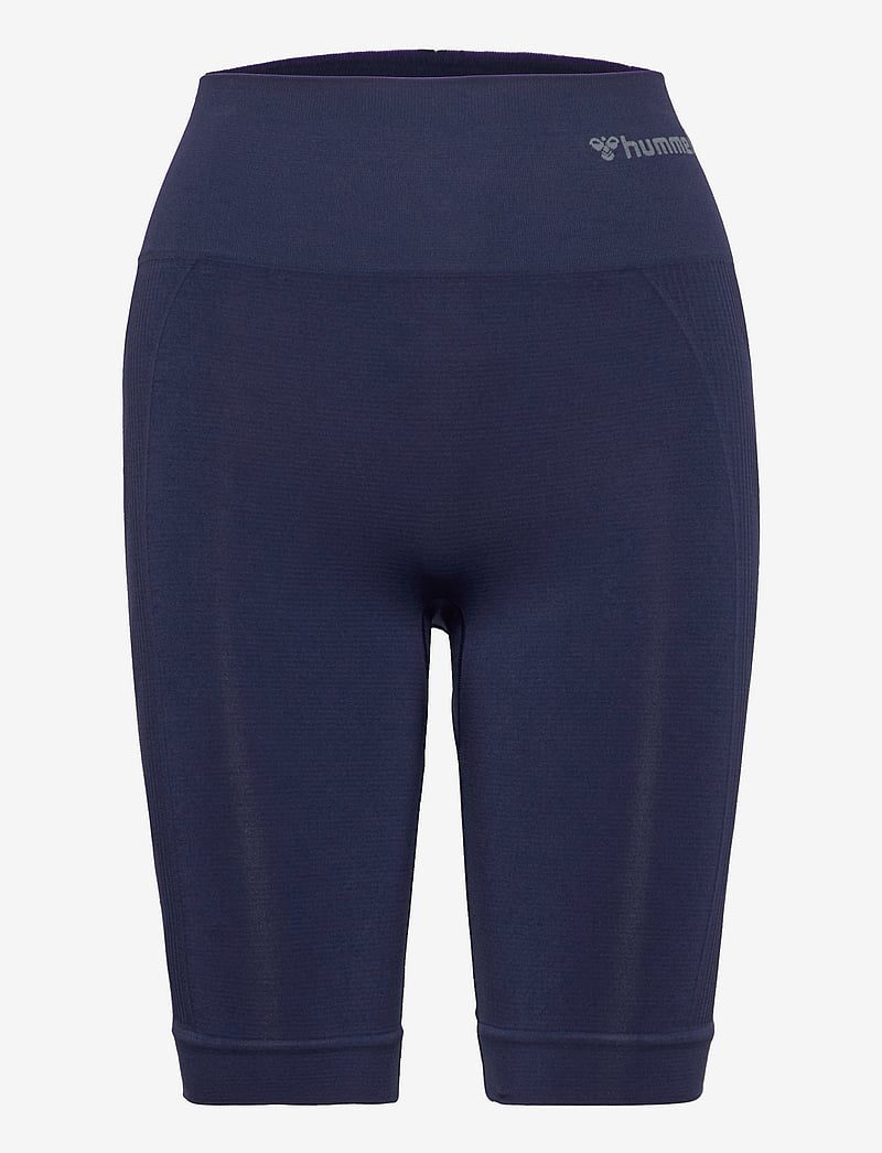 Hummel - hmlTIF SEAMLESS CYLING SHORTS - dviratininko šortukai - black iris - 1