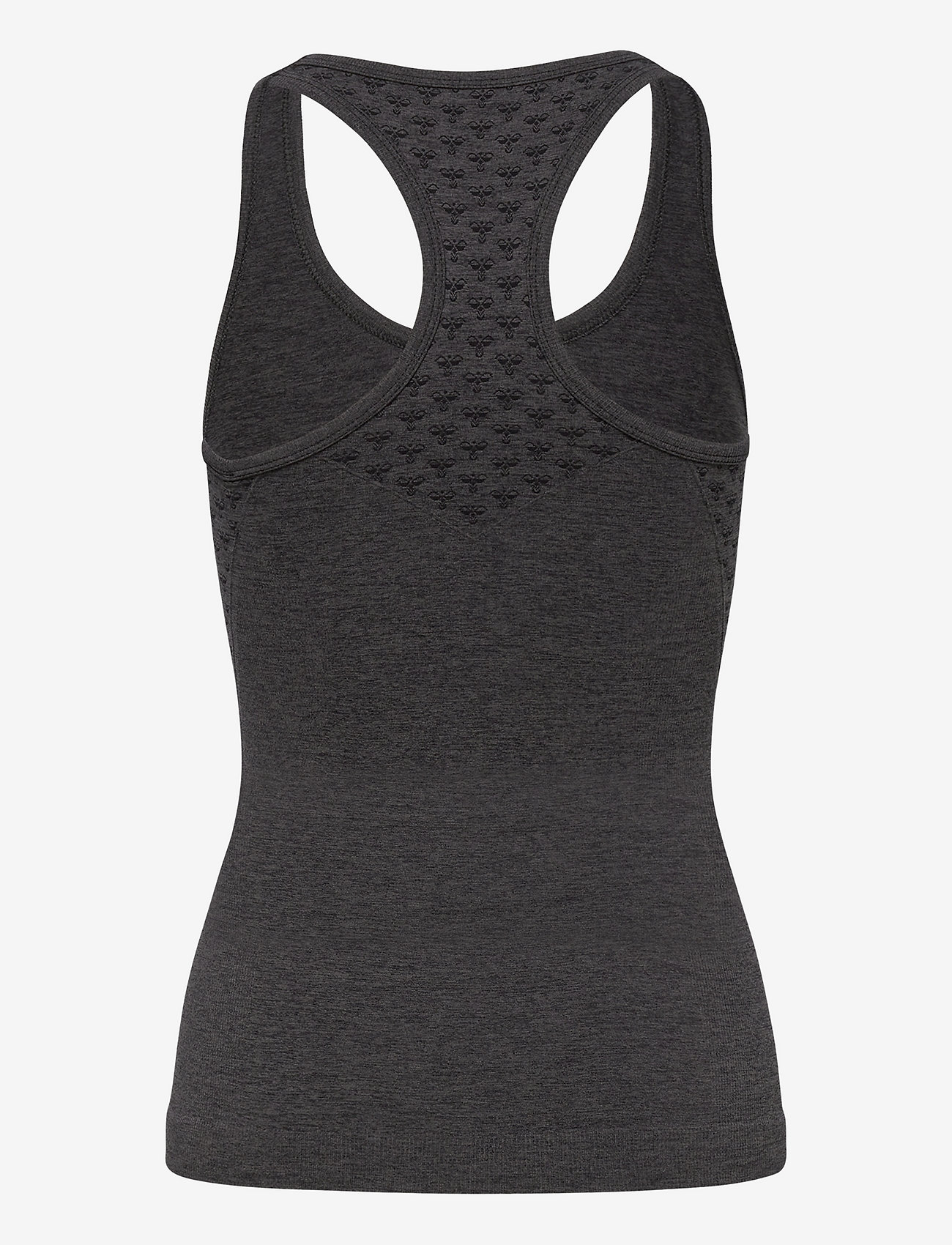 Hummel - hmlCI SEAMLESS TOP - black melange - 2
