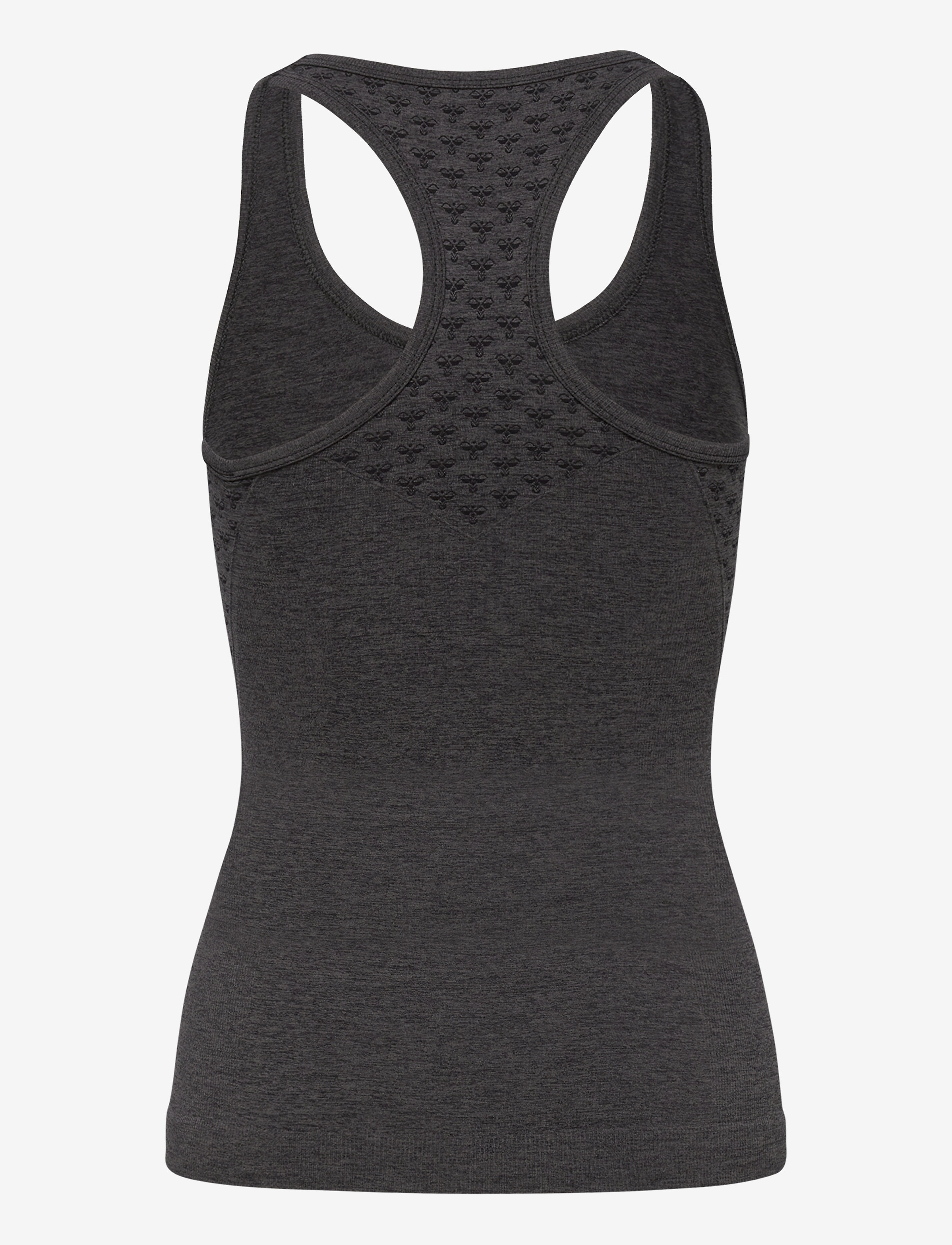 Hummel - hmlCI SEAMLESS TOP - black melange - 2