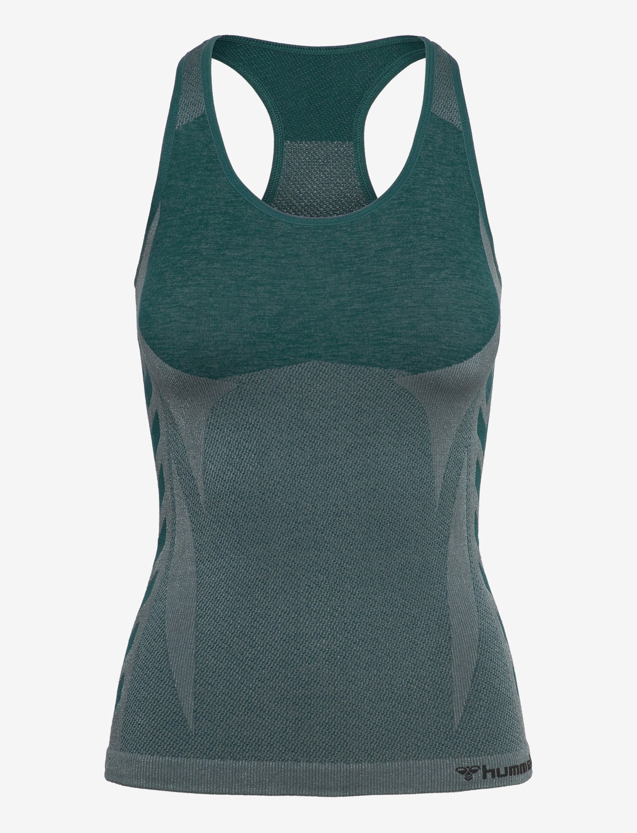 Hummel - hmlCLEA SEAMLESS TOP - tank tops - dark sea - 0