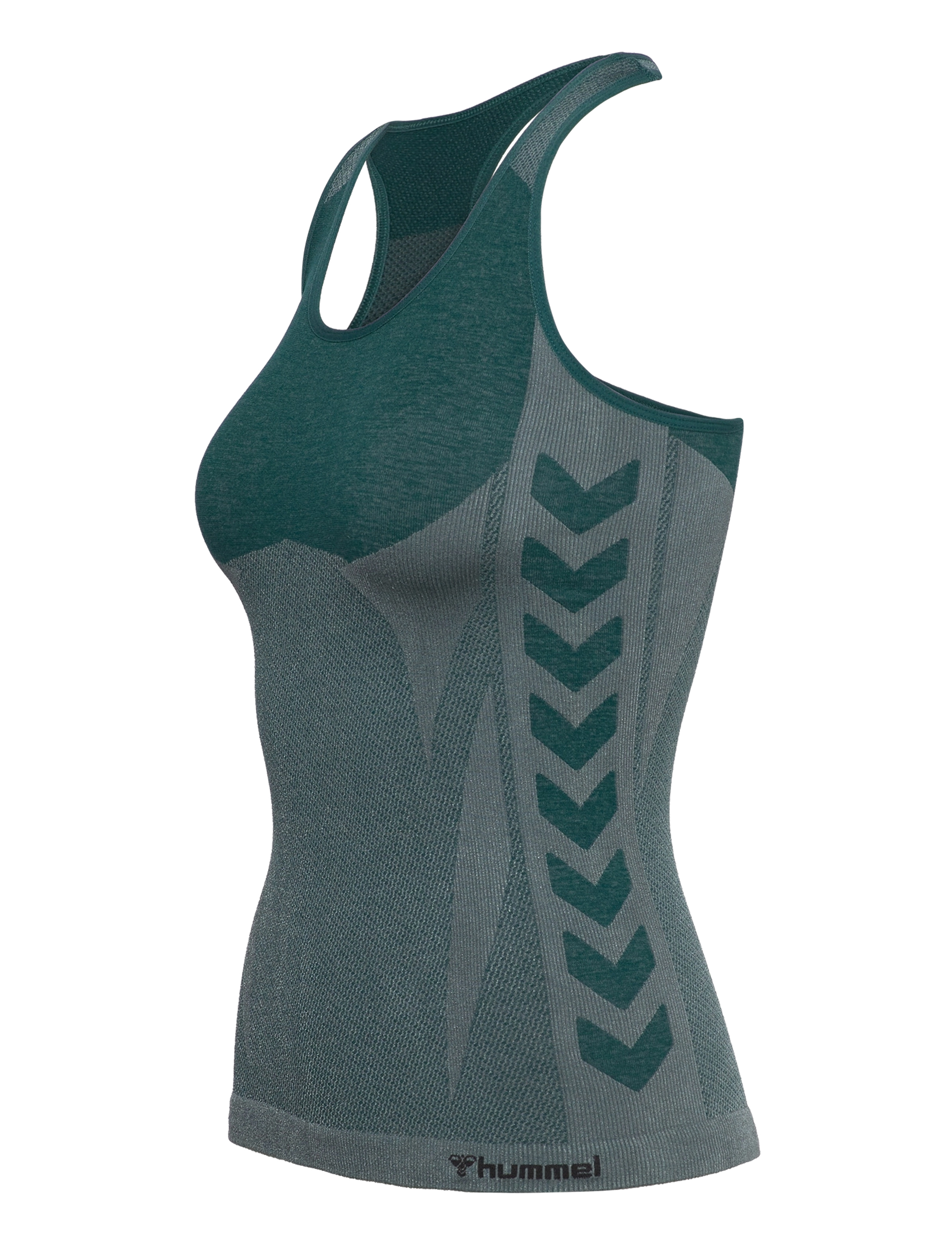 Hummel - hmlCLEA SEAMLESS TOP - tank tops - dark sea - 3