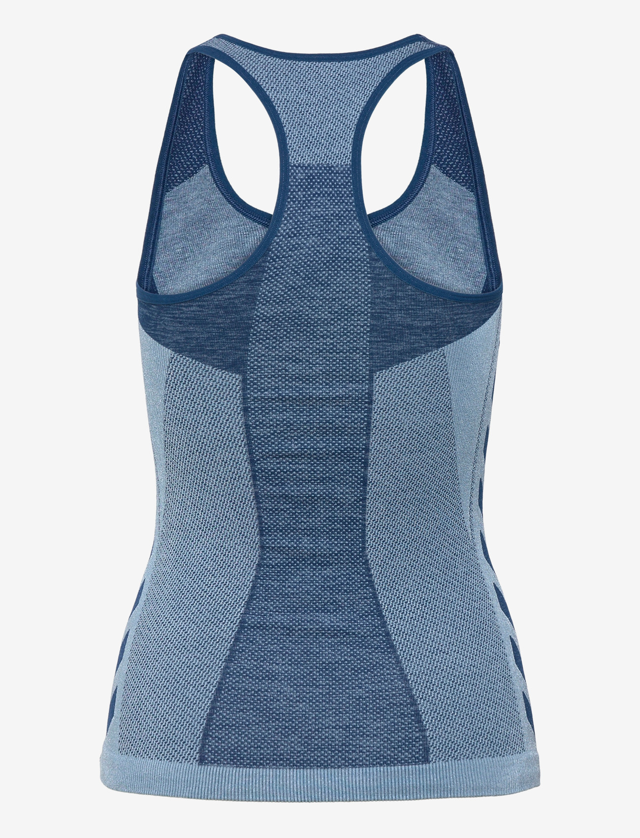 Hummel - hmlCLEA SEAMLESS TOP - tank tops - navy peony/faded denim - 1