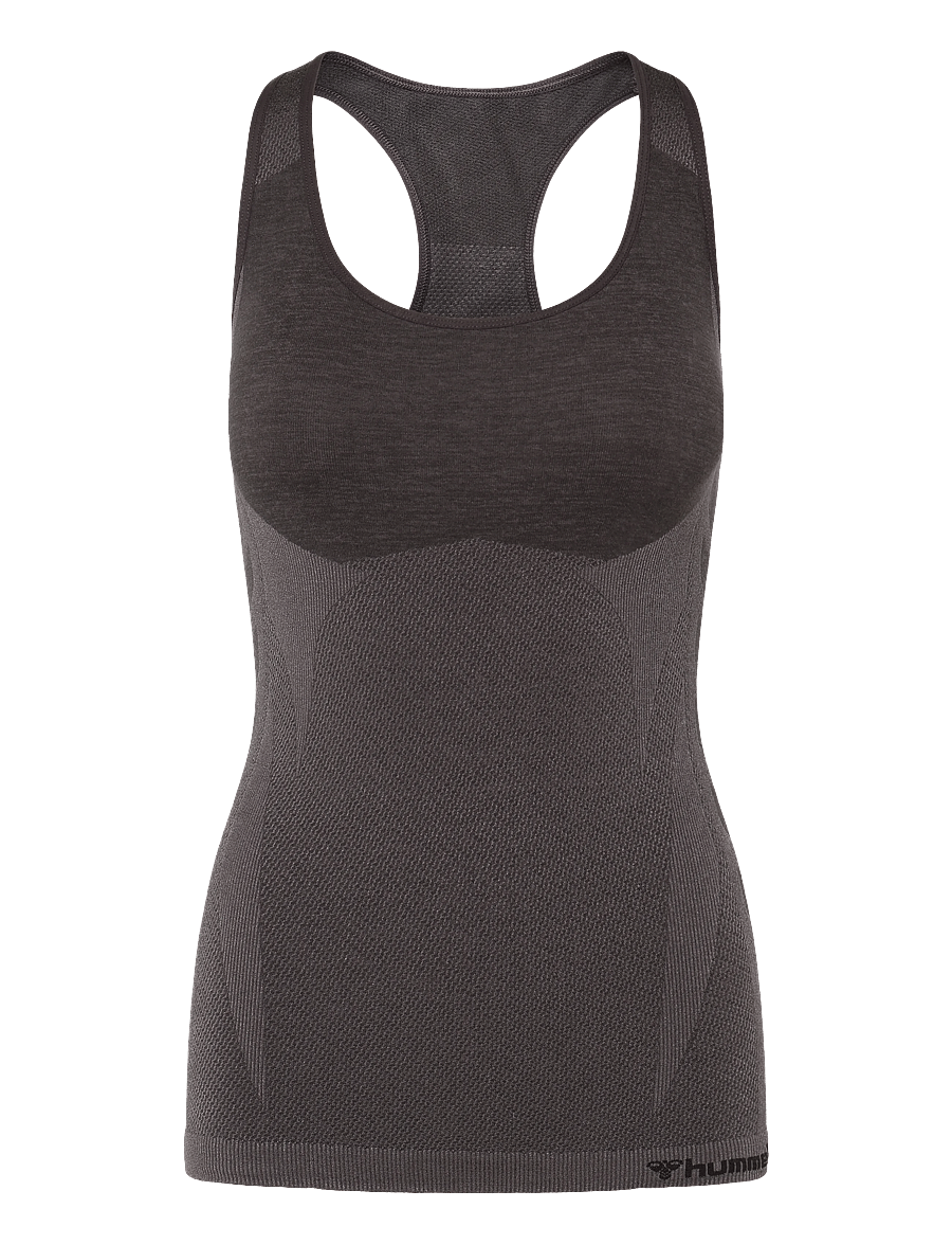 Hummel - hmlCLEA SEAMLESS TOP - Õlapaeltega pluusid - shale - 0