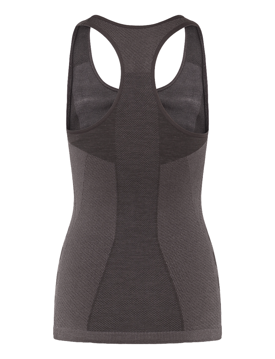 Hummel - hmlCLEA SEAMLESS TOP - Õlapaeltega pluusid - shale - 1