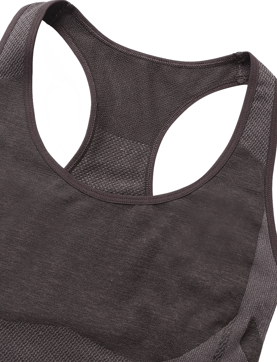 Hummel - hmlCLEA SEAMLESS TOP - Õlapaeltega pluusid - shale - 2