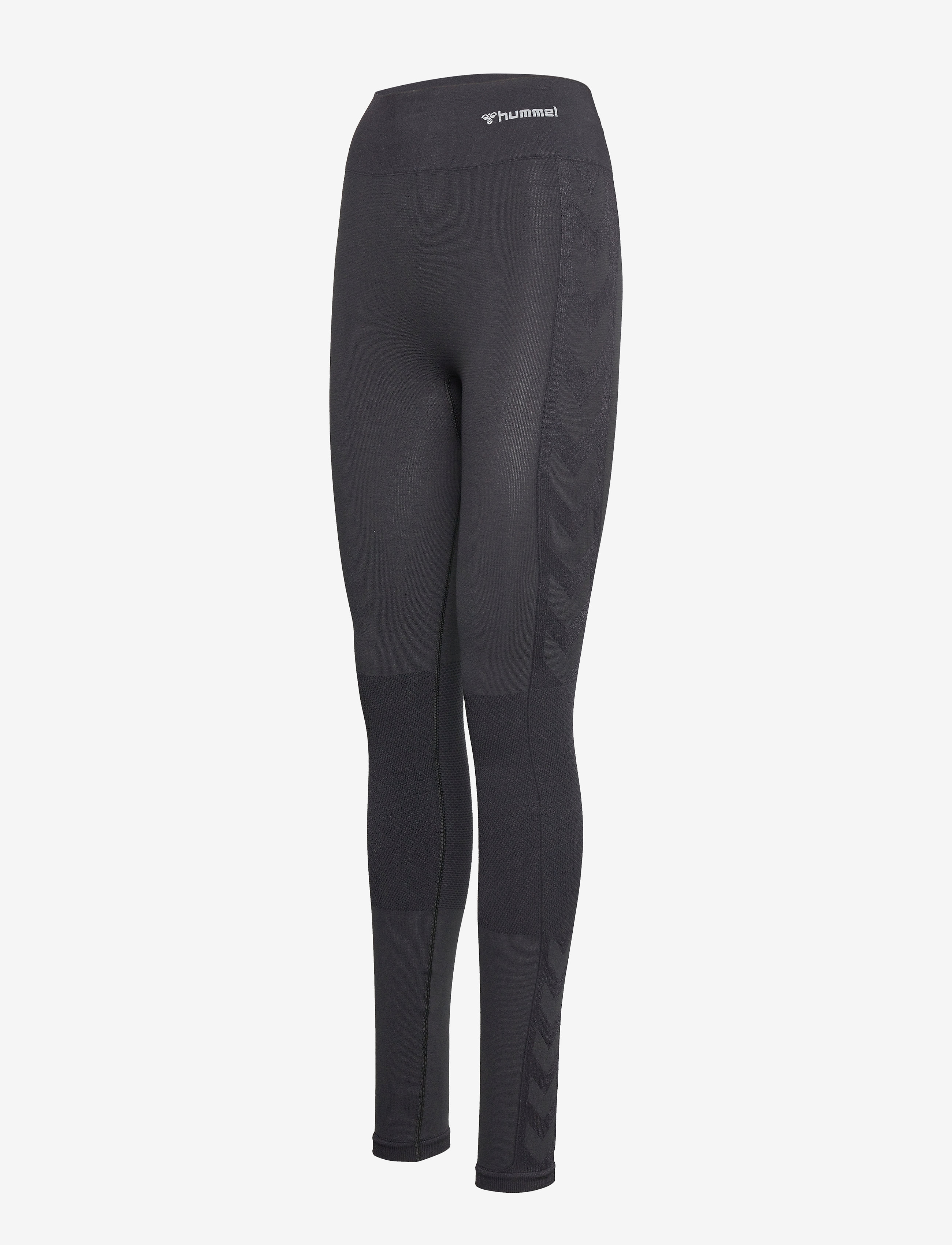 Hummel - hmlCLEA SEAMLESS MID WAIST TIGHTS - seamless tights - black melange - 3