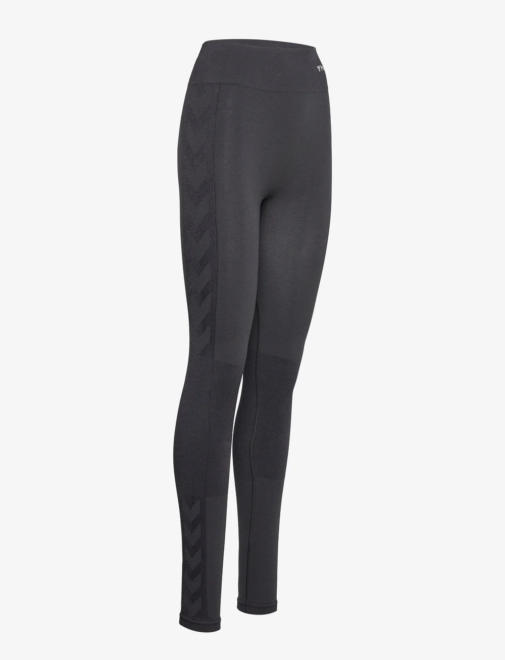 Hummel - hmlCLEA SEAMLESS MID WAIST TIGHTS - seamless tights - black melange - 4