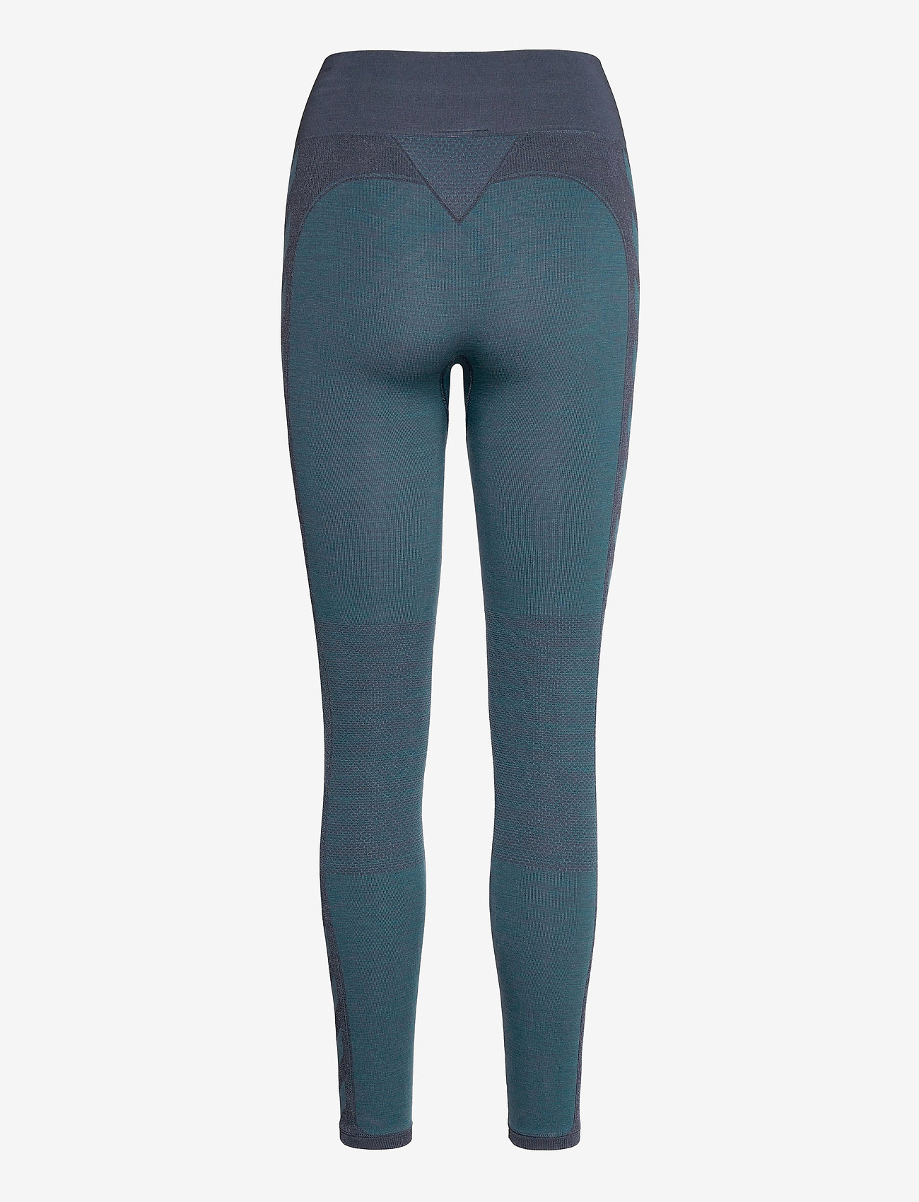 Hummel - hmlCLEA SEAMLESS MID WAIST TIGHTS - fuld længde - blue nights melange - 1
