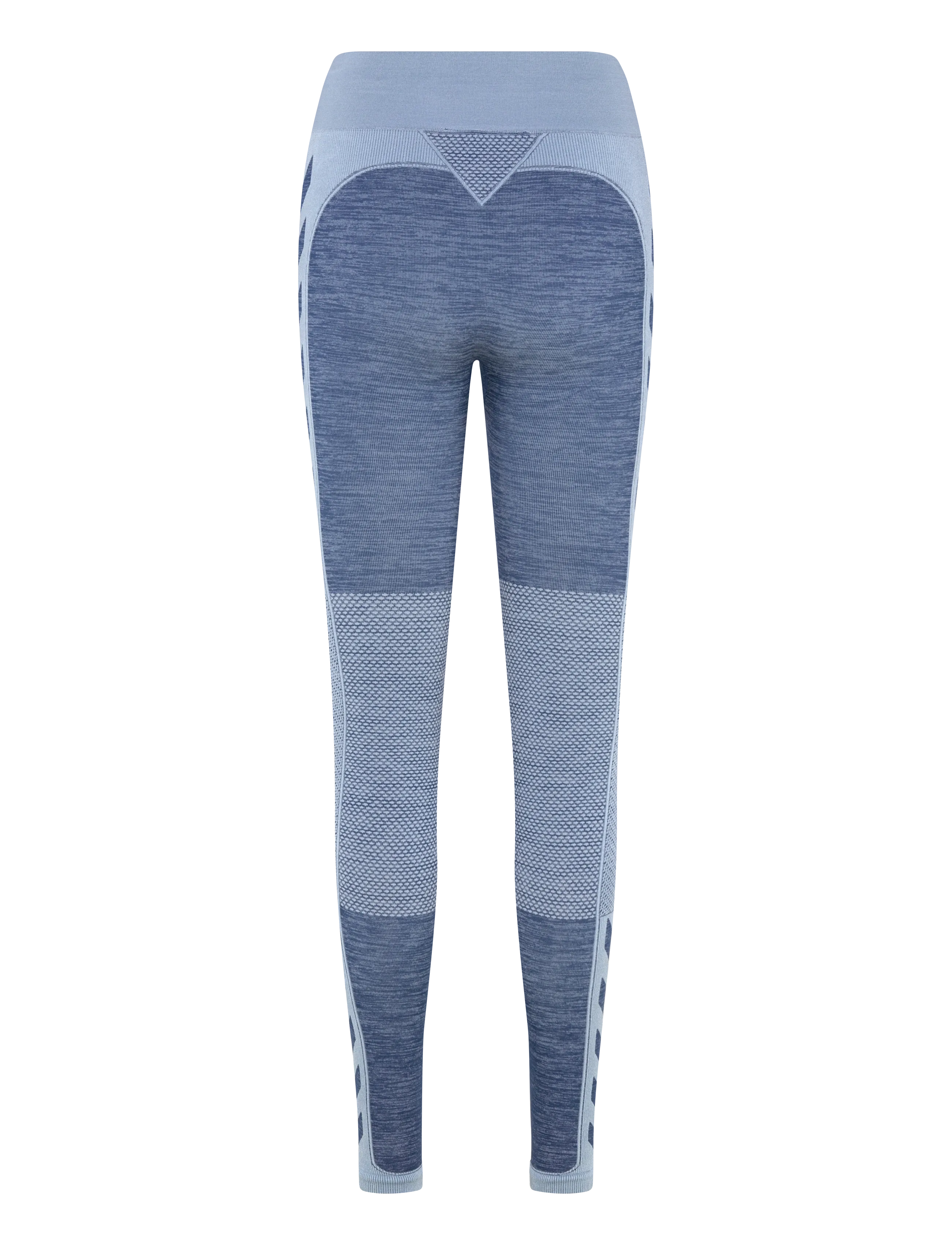 Hummel - hmlCLEA SEAMLESS MID WAIST TIGHTS - Õmblusteta retuusid - navy peony/faded denim - 1
