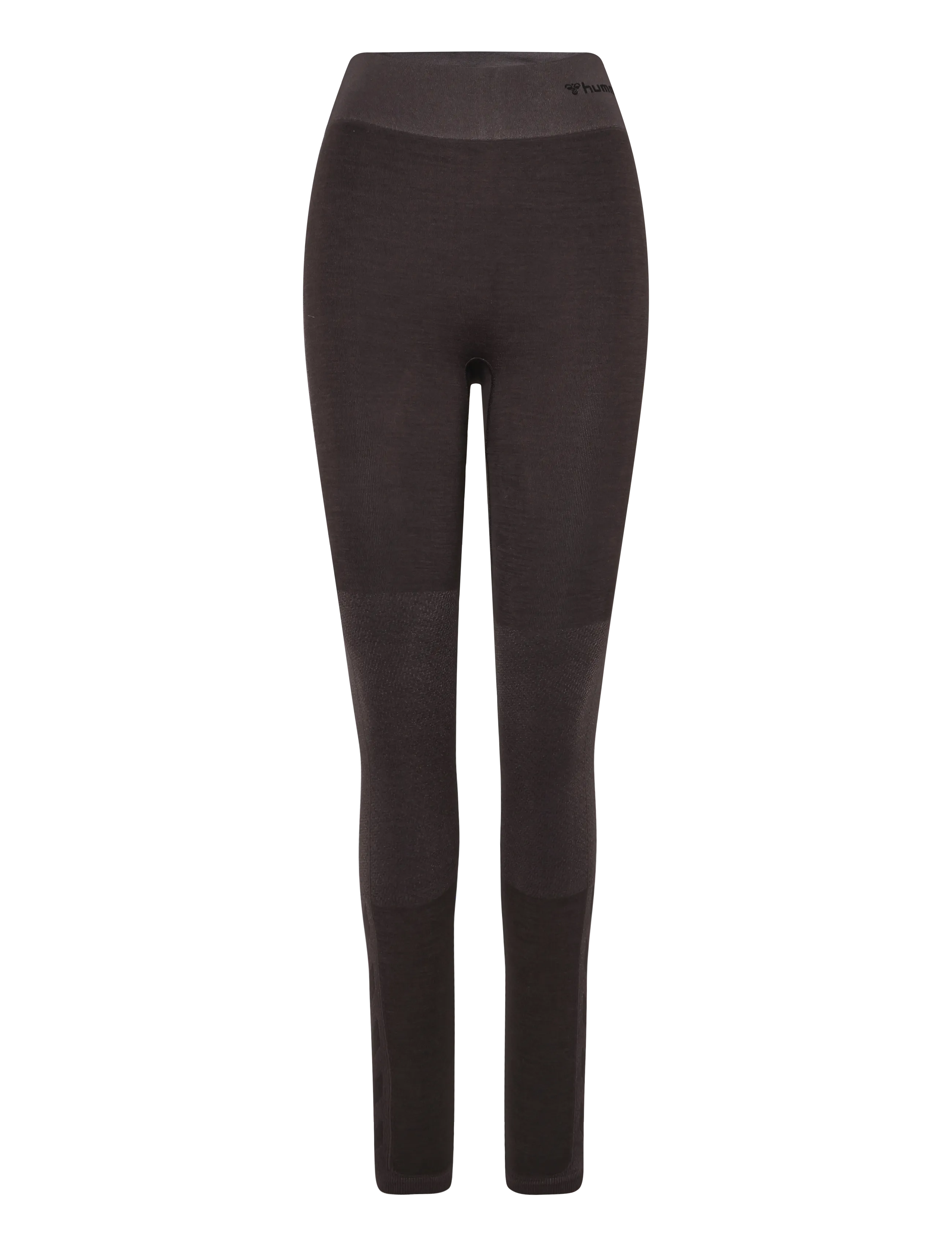 Hummel hmlCLEA SEAMLESS MID WAIST TIGHTS - Kampagnen - SHALE / brown