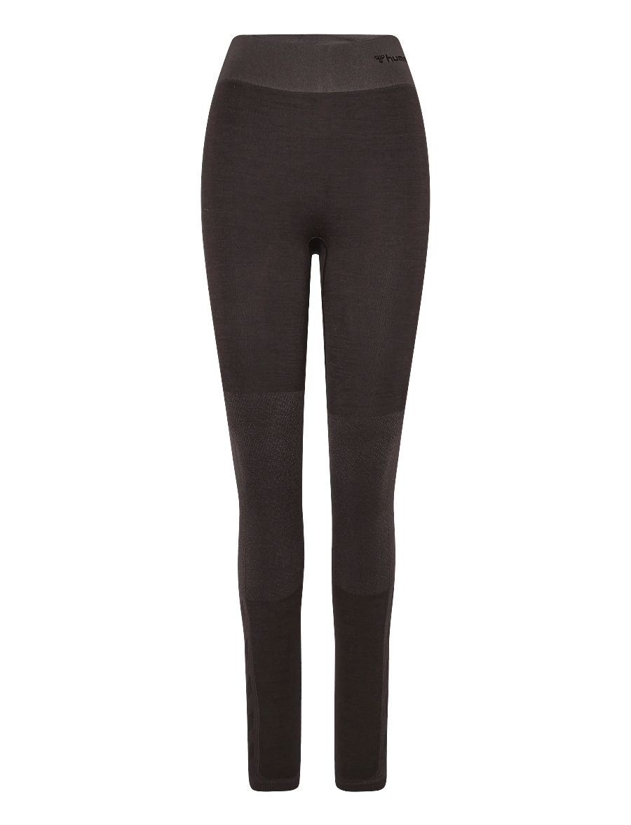 Hummel - hmlCLEA SEAMLESS MID WAIST TIGHTS - volle länge - shale - 0