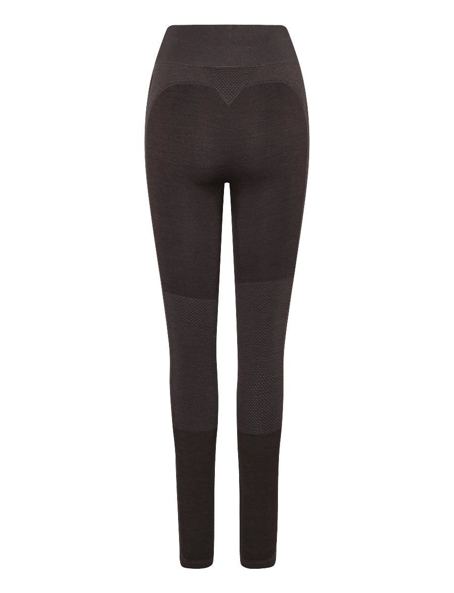 Hummel - hmlCLEA SEAMLESS MID WAIST TIGHTS - volle länge - shale - 1
