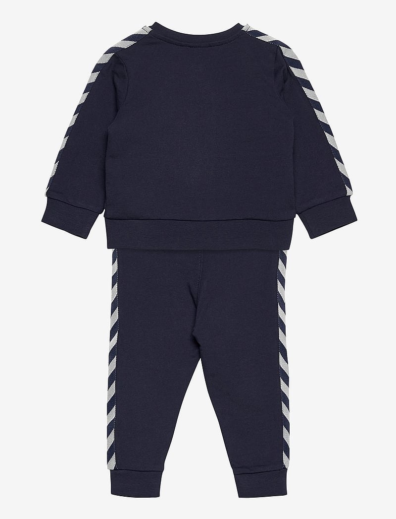 Hummel - hmlBILLE TRACKSUIT - treeningriided ja 2-osalised komplektid - black iris - 1