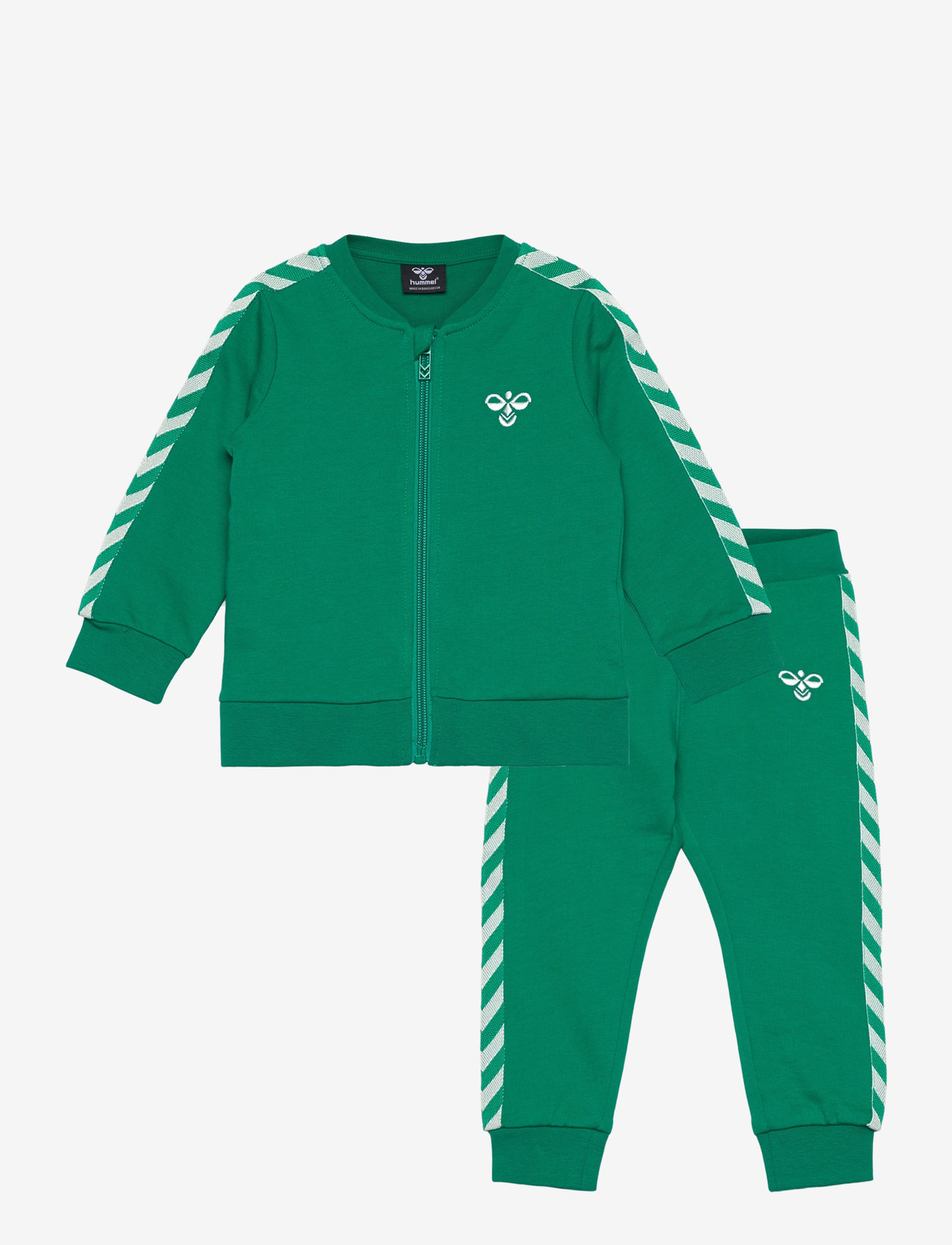 Hummel - hmlBILLE TRACKSUIT - joggingsæt & matchende sæt - pepper green - 0