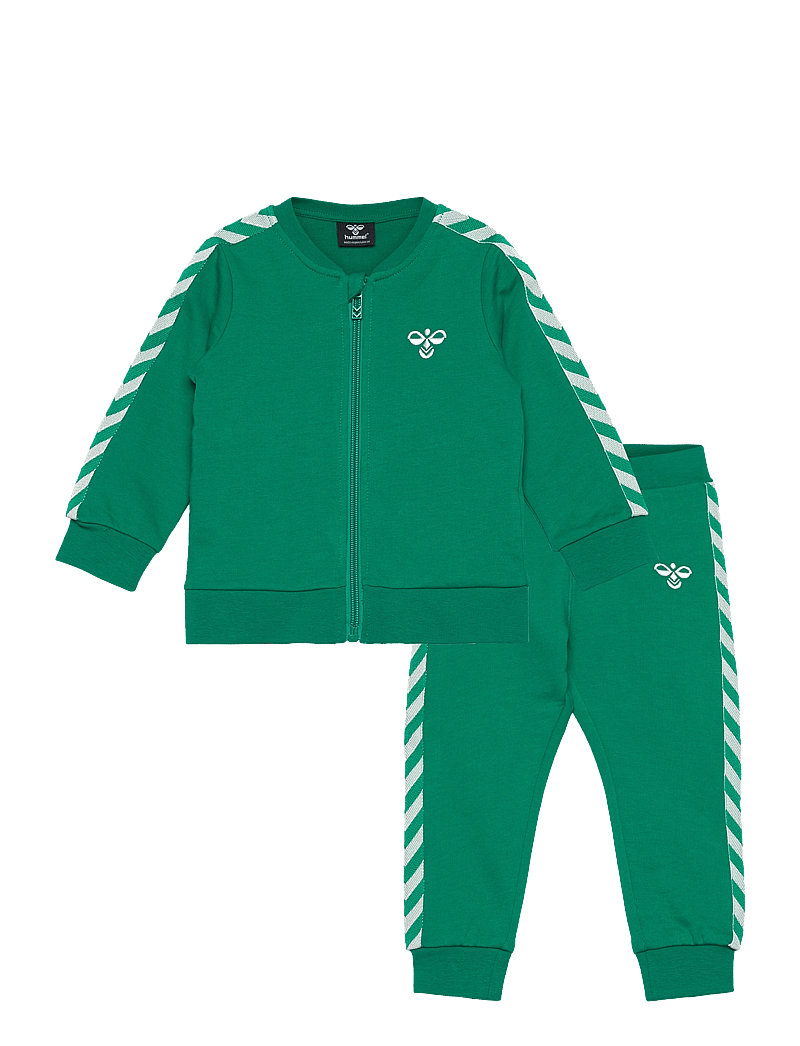 Hummel - hmlBILLE TRACKSUIT - joggingsæt & matchende sæt - pepper green - 0