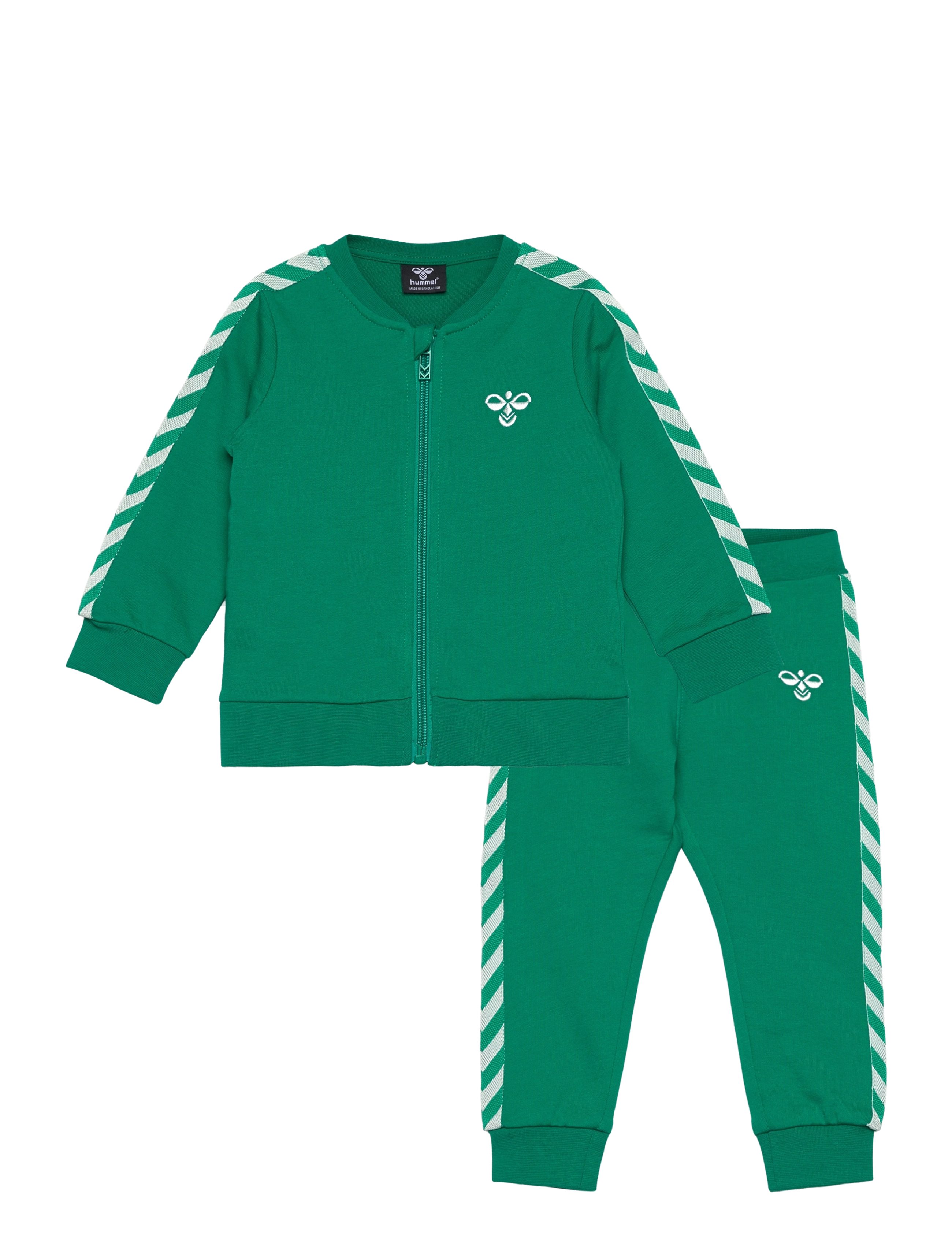 Hummel hmlBILLE TRACKSUIT - Riided - PEPPER GREEN / green