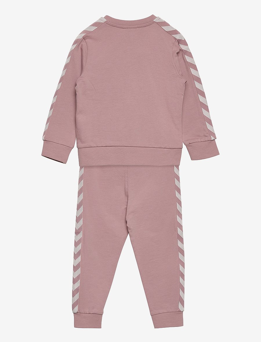Hummel - hmlBILLE TRACKSUIT - trainingsanzug - woodrose - 1