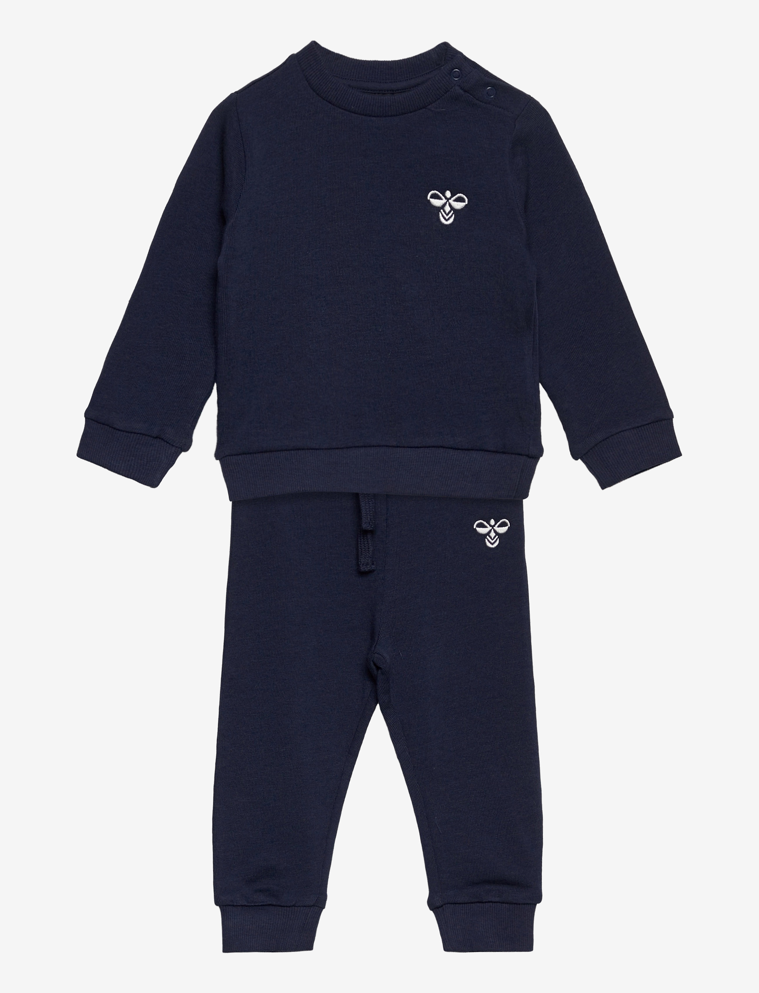Hummel Hmlsanto Crew Suit, 74, Blue, Sport > Træningsdragter, Børn