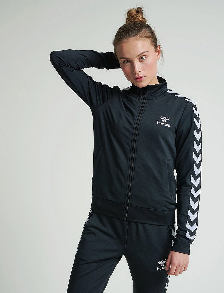 Hummel - hmlNELLY 2.0 ZIP JACKET - dressipluusid - black - 0