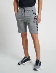 Hummel - hmlRAY 2.0 SHORTS - sports shorts - dark grey melange - 4