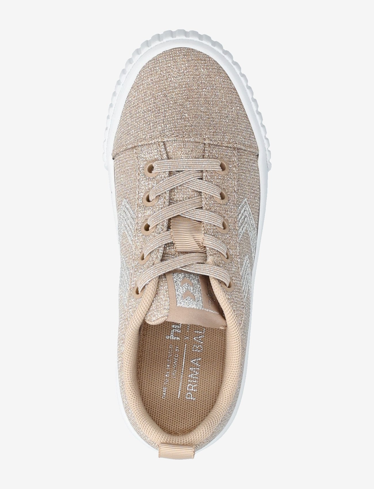 Hummel - BASE COURT GLITTER JR - low-top sneakers - pink - 3