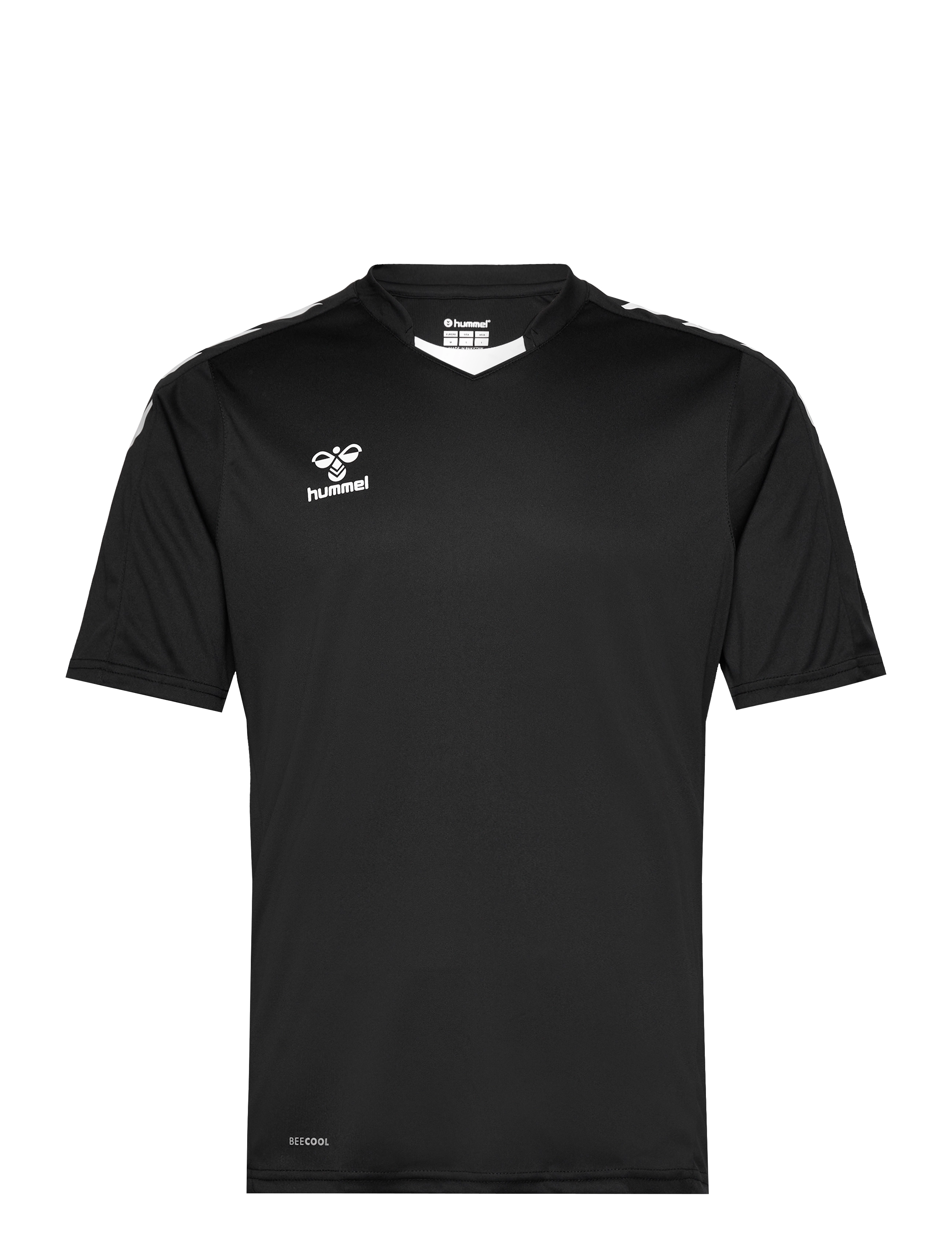 Hummel hmlCORE XK POLY JERSEY S/S - Rokasbumba - BLACK / black