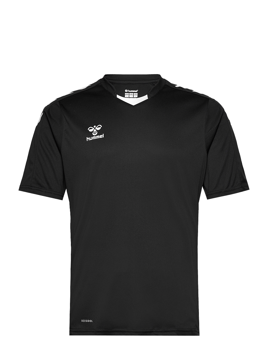 Hummel - hmlCORE XK POLY JERSEY S/S - t-shirts - black - 0