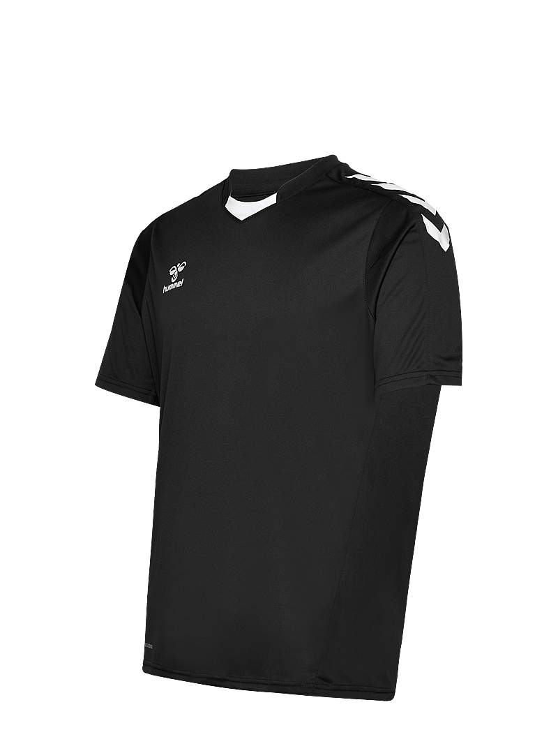 Hummel - hmlCORE XK POLY JERSEY S/S - t-shirts - black - 3
