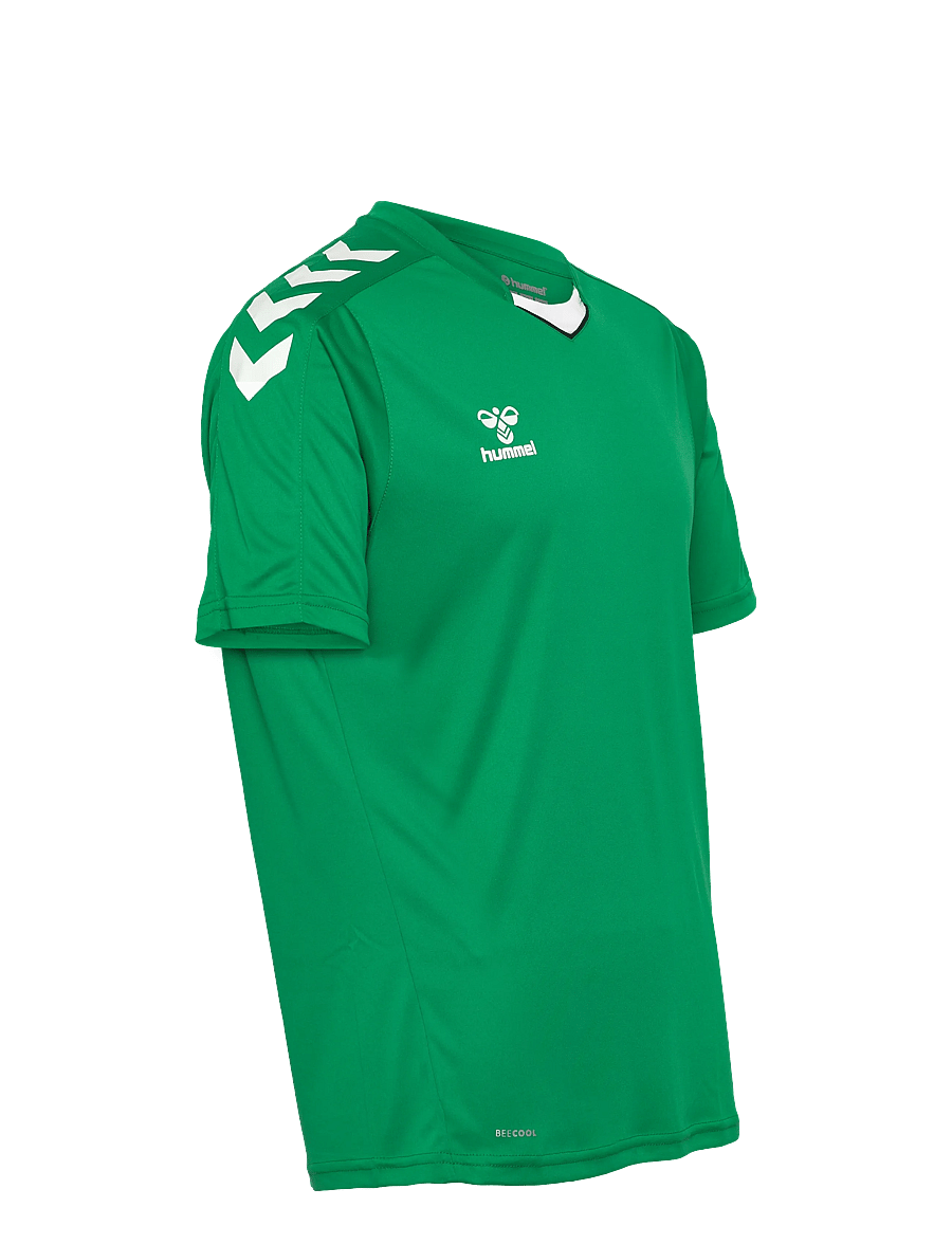 Hummel - hmlCORE XK POLY JERSEY S/S - t-shirts - jelly bean - 2