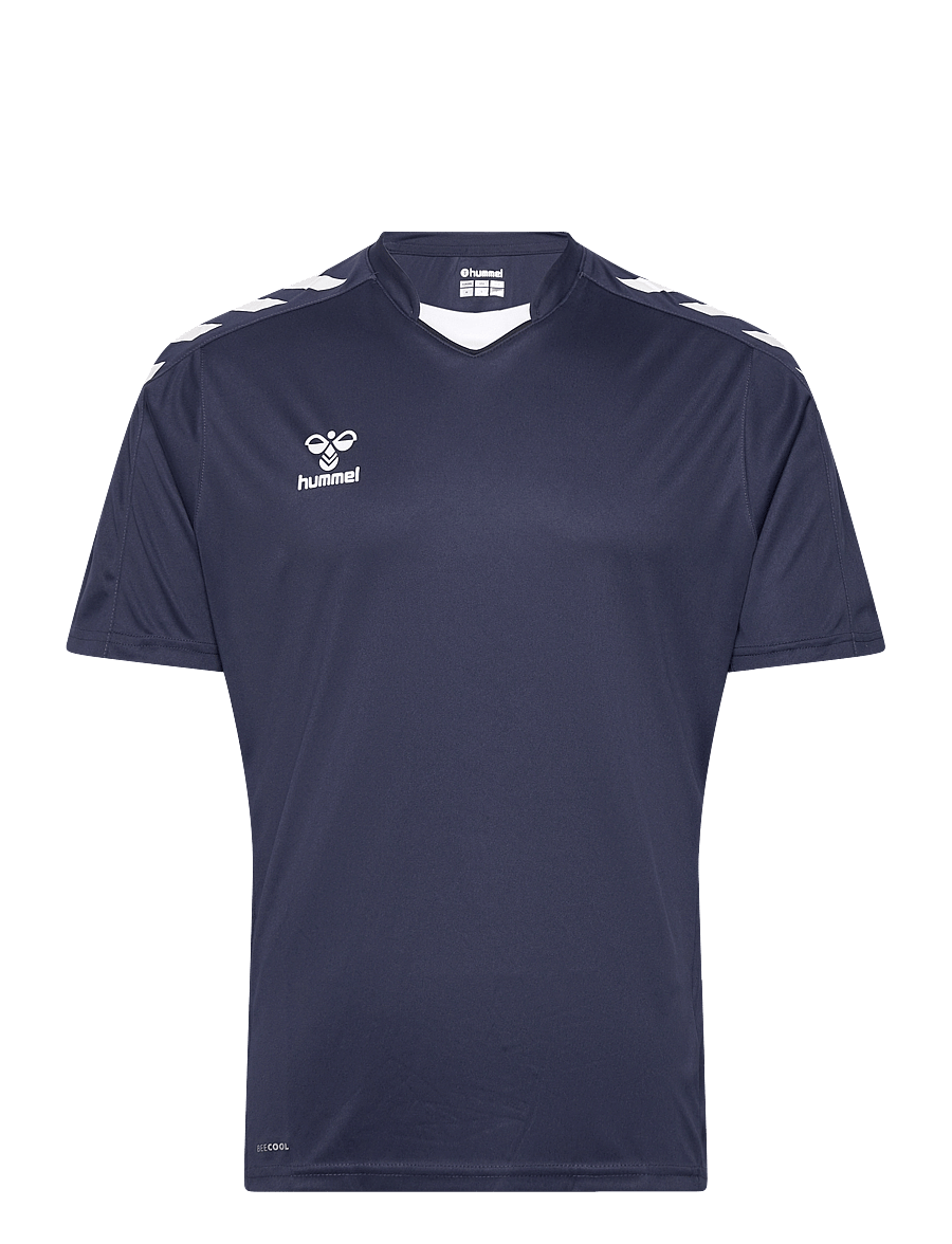 Hummel - hmlCORE XK POLY JERSEY S/S - t-shirts - marine - 0